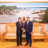 El ministro de Seguridad Pública de Vietnam, general Luong Tam Quang, se reúne con su homólogo laosiano, coronel general Vanthong Kongmany. (Foto: bocongan.gov.vn)