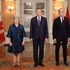 El secretario general del Partido Comunista y presidente de Vietnam, To Lam, (centro), la gobernadora general de Canadá, Louise Arbour, y el primer ministro de Canadá, Mark Carney. (Foto: VNA)