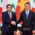 El primer ministro de Vietnam, Le Minh Hung, y el presidente de Myanmar, Min Aung Hlaing. (Foto: Nhan Dan)