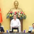 El presidente de la Asamblea Nacional de Vietnam, Tran Thanh Man, habla en el evento. (Foto: VNA)