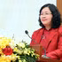 Bui Thi Minh Hoai, miembro del Buró Político, secretaria del Comité Central del Partido y presidenta del Comité Central del Frente de la Patria de Vietnam. (Foto: Comité Central del Frente de la Patria de Vietnam)