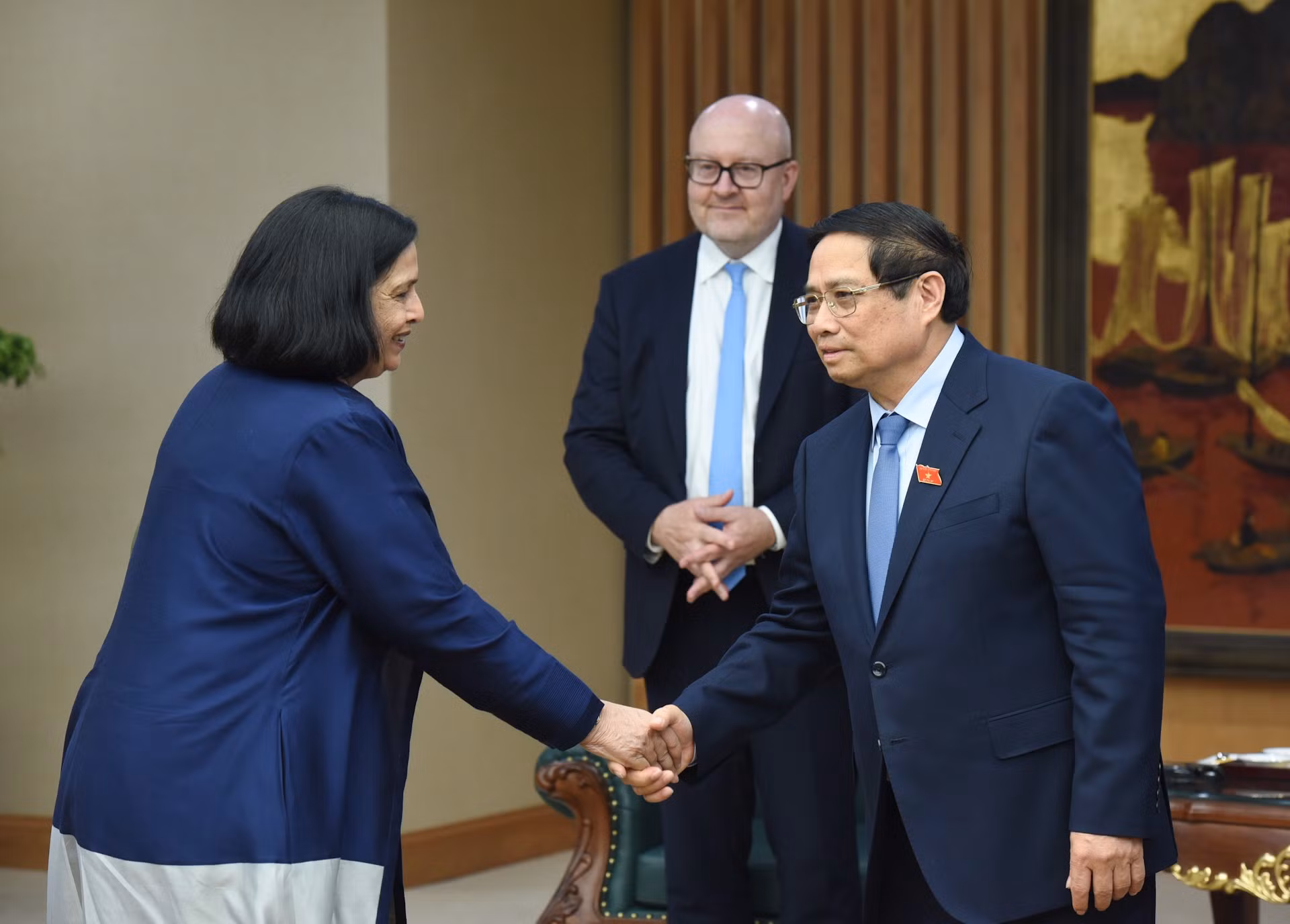 [Foto] Primer ministro recibe al presidente del Tribunal Internacional del Derecho del Mar ảnh 1