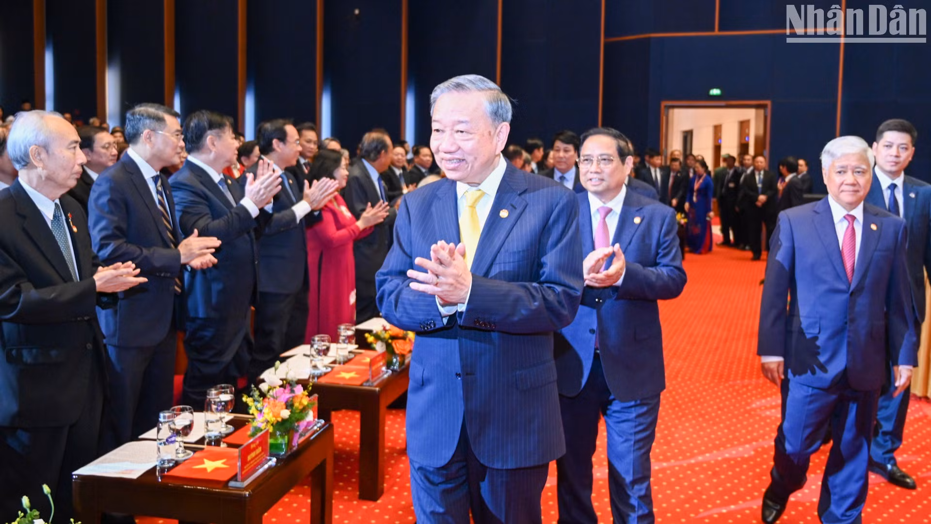 [Foto] Máximo dirigente vietnamita asiste al X Congreso Nacional del Frente de la Patria de Vietnam 