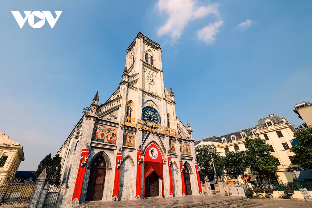 La gran catedral en Nam Dinh. (Foto: vov.vn)