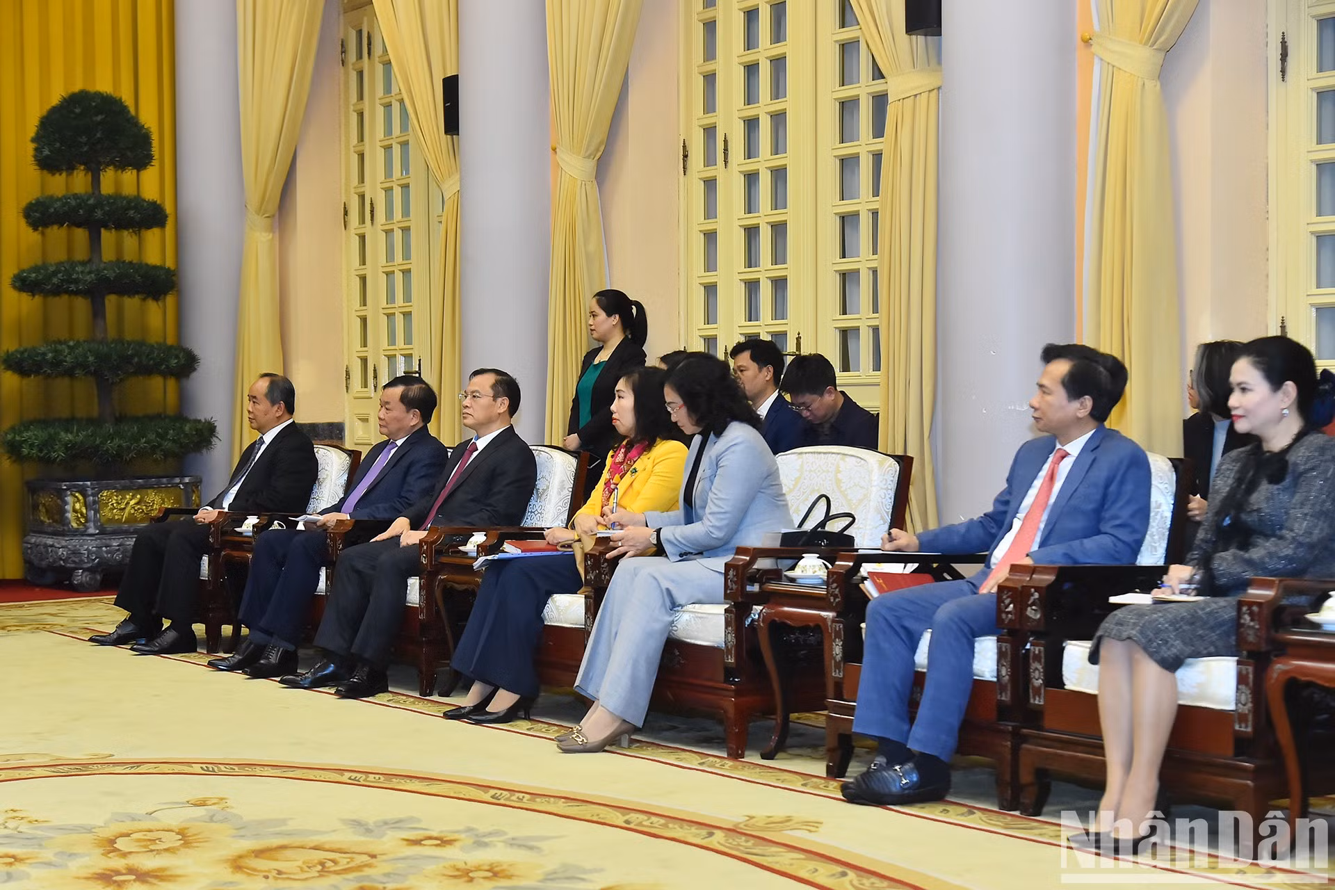 Delegados vietnamitas en la cita. Delegados vietnamitas en la cita.