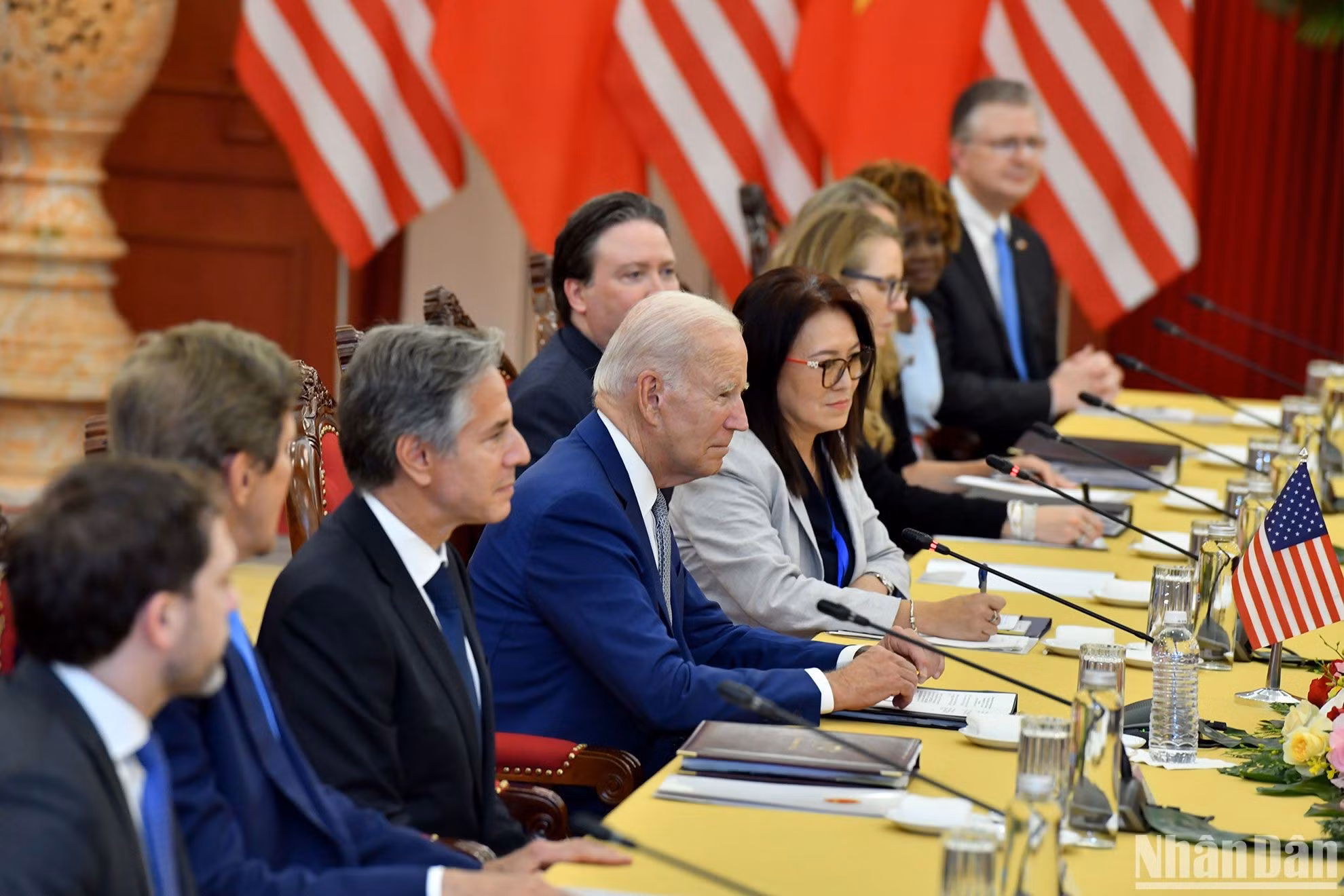 La delegación de Estados Unidos.