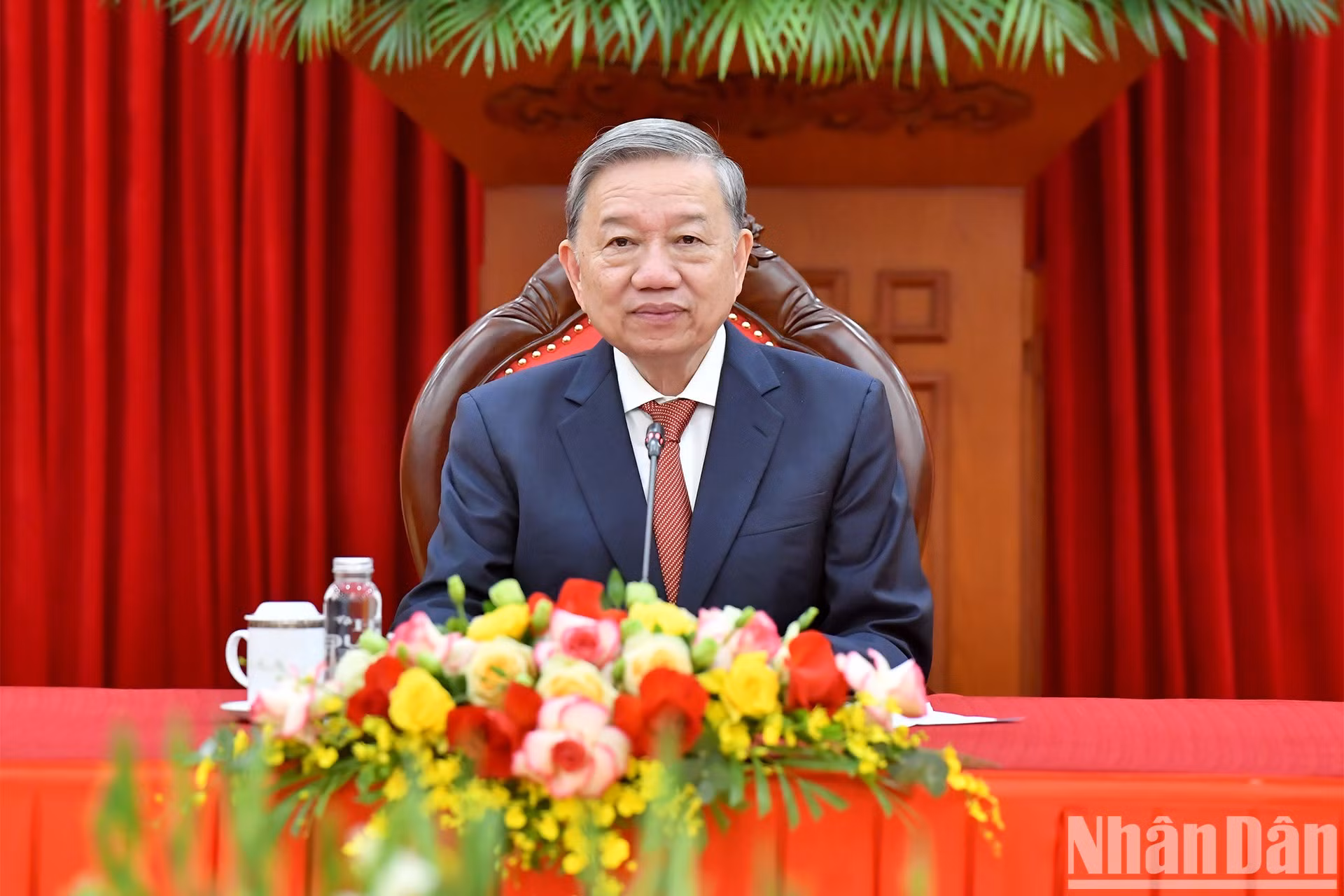 El secretario general del Partido Comunista de Vietnam, To Lam.