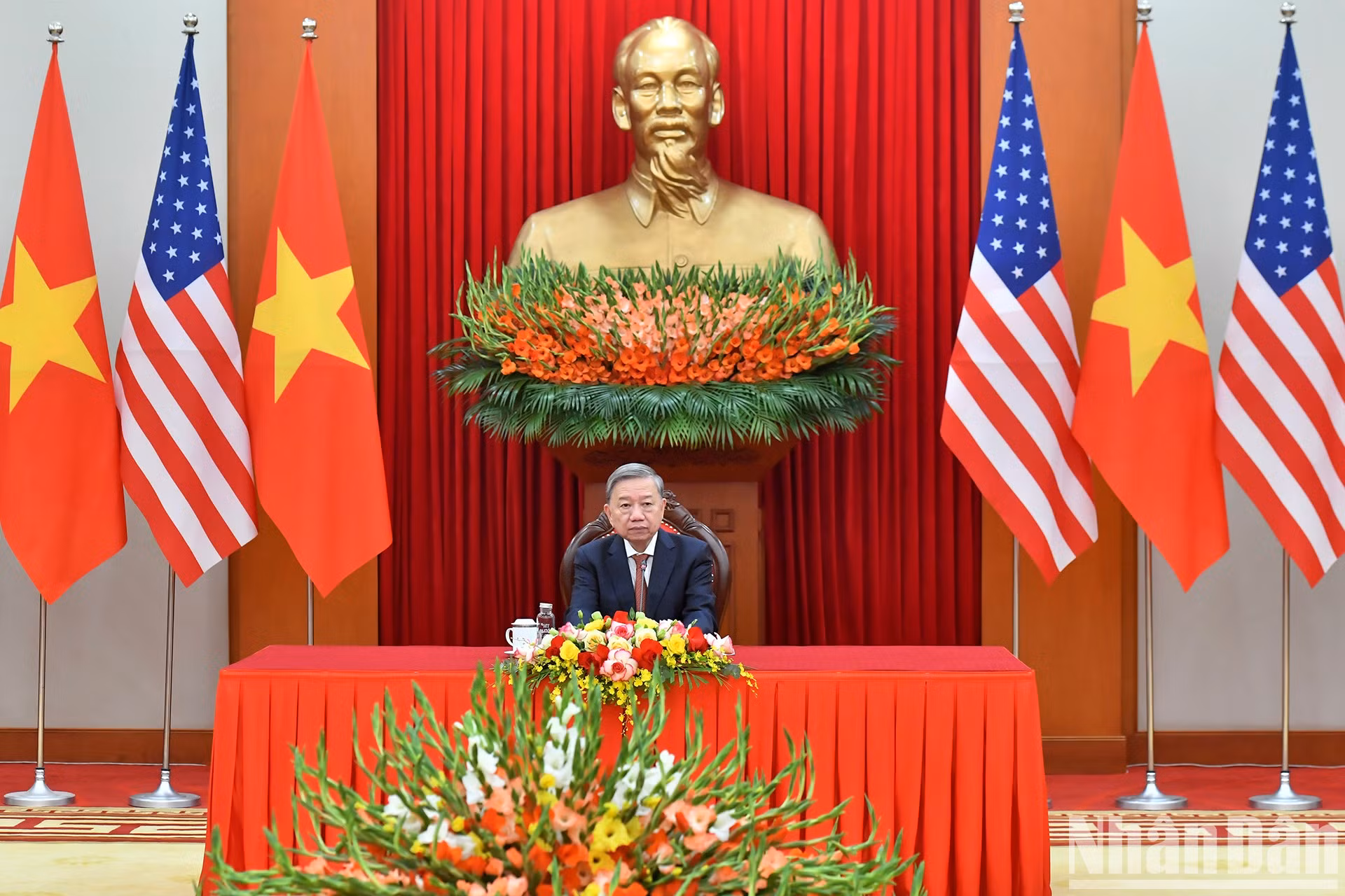 El secretario general del Partido Comunista de Vietnam, To Lam. El secretario general del Partido Comunista de Vietnam, To Lam.