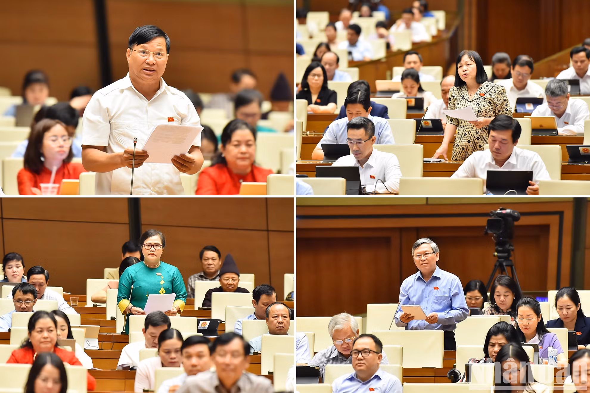 Diputados exponen sus opiniones.