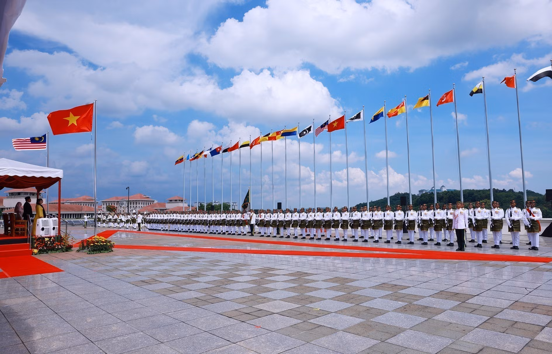 Escena de la ceremonia.