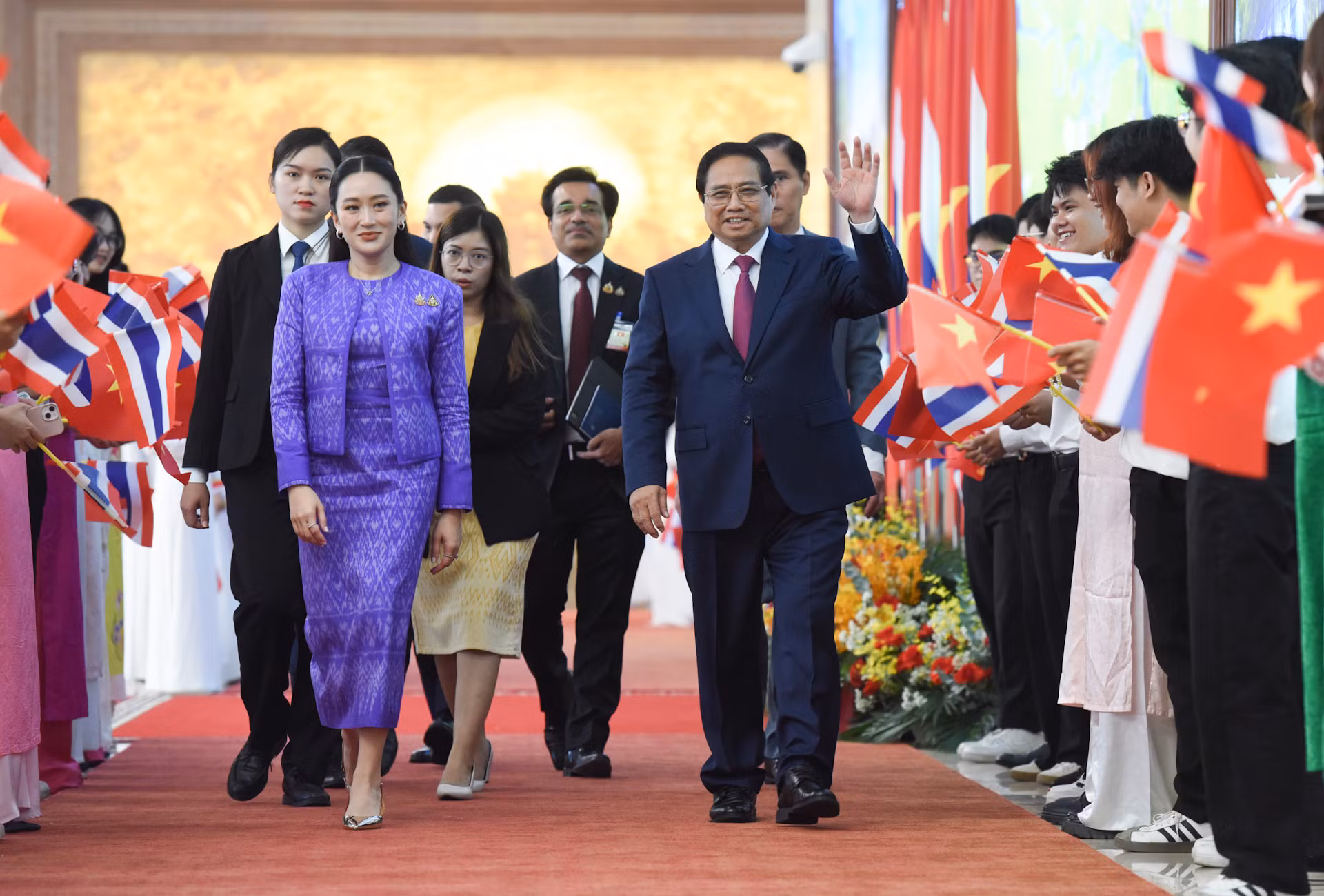 [Foto] Ceremonia de firma de documentos de cooperación Vietnam-Tailandia