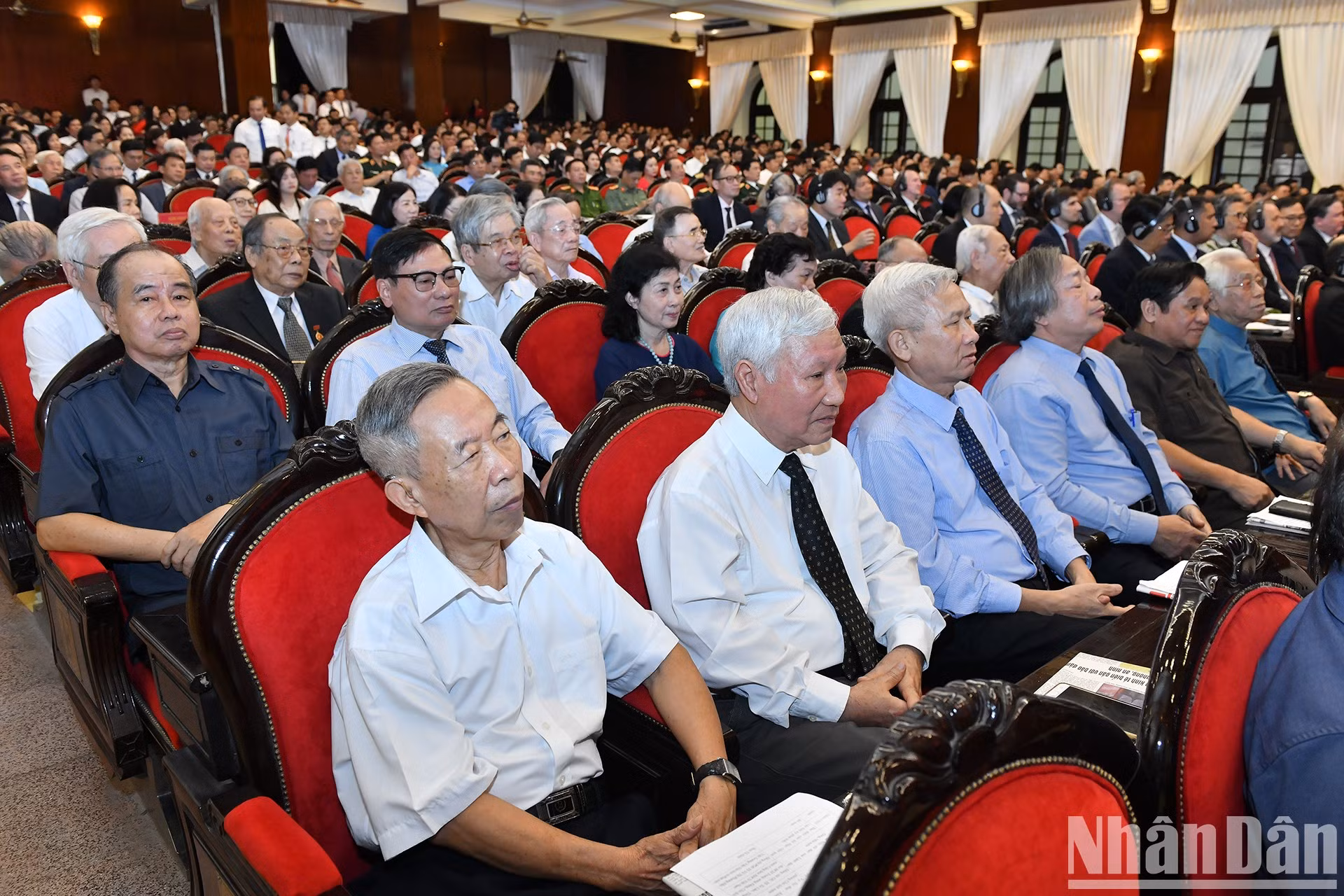 En el evento.
