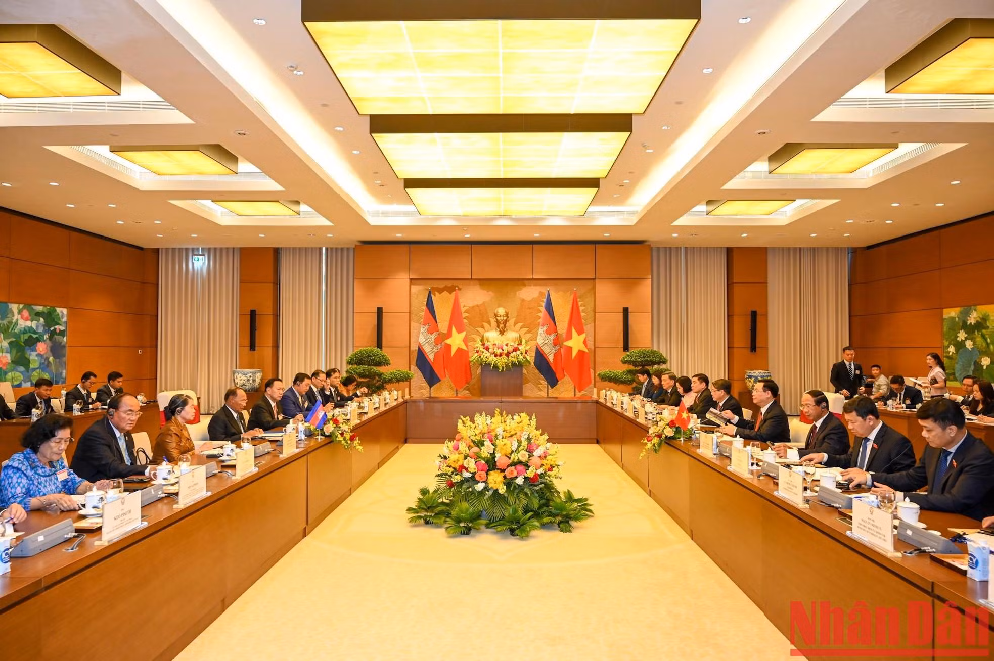 Escena de la reunión.