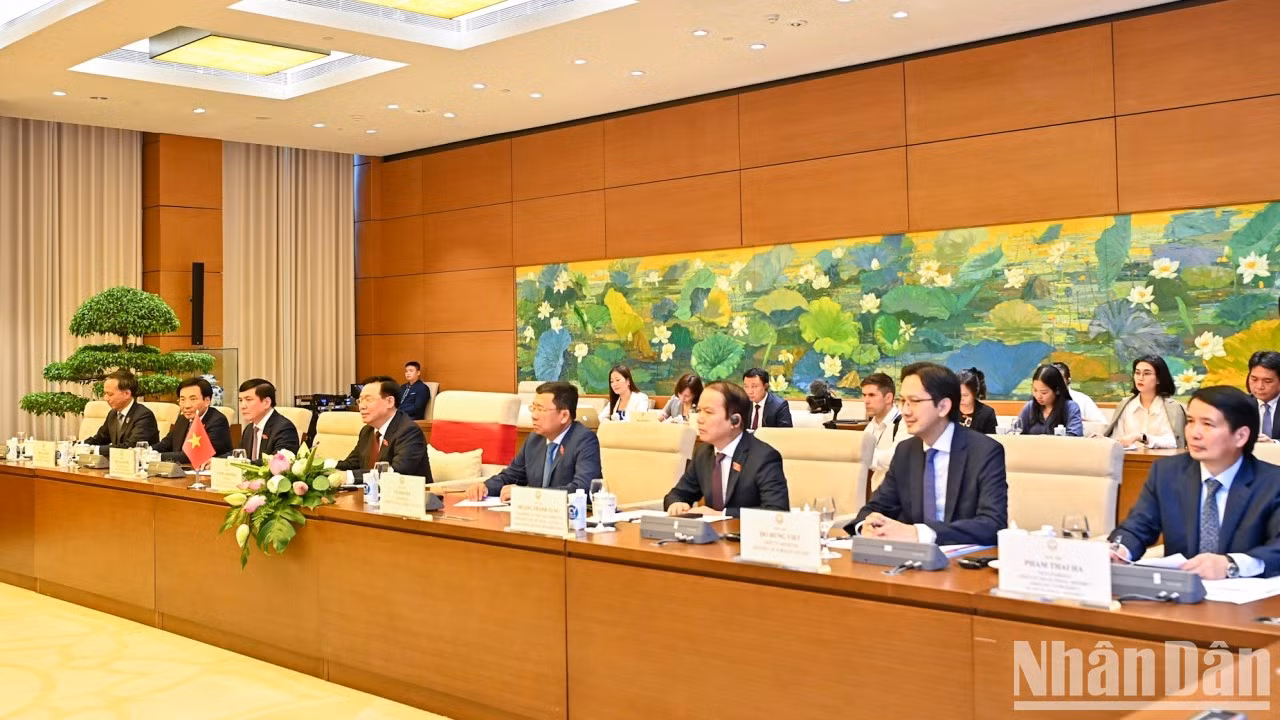 Delegados vietnamitas.