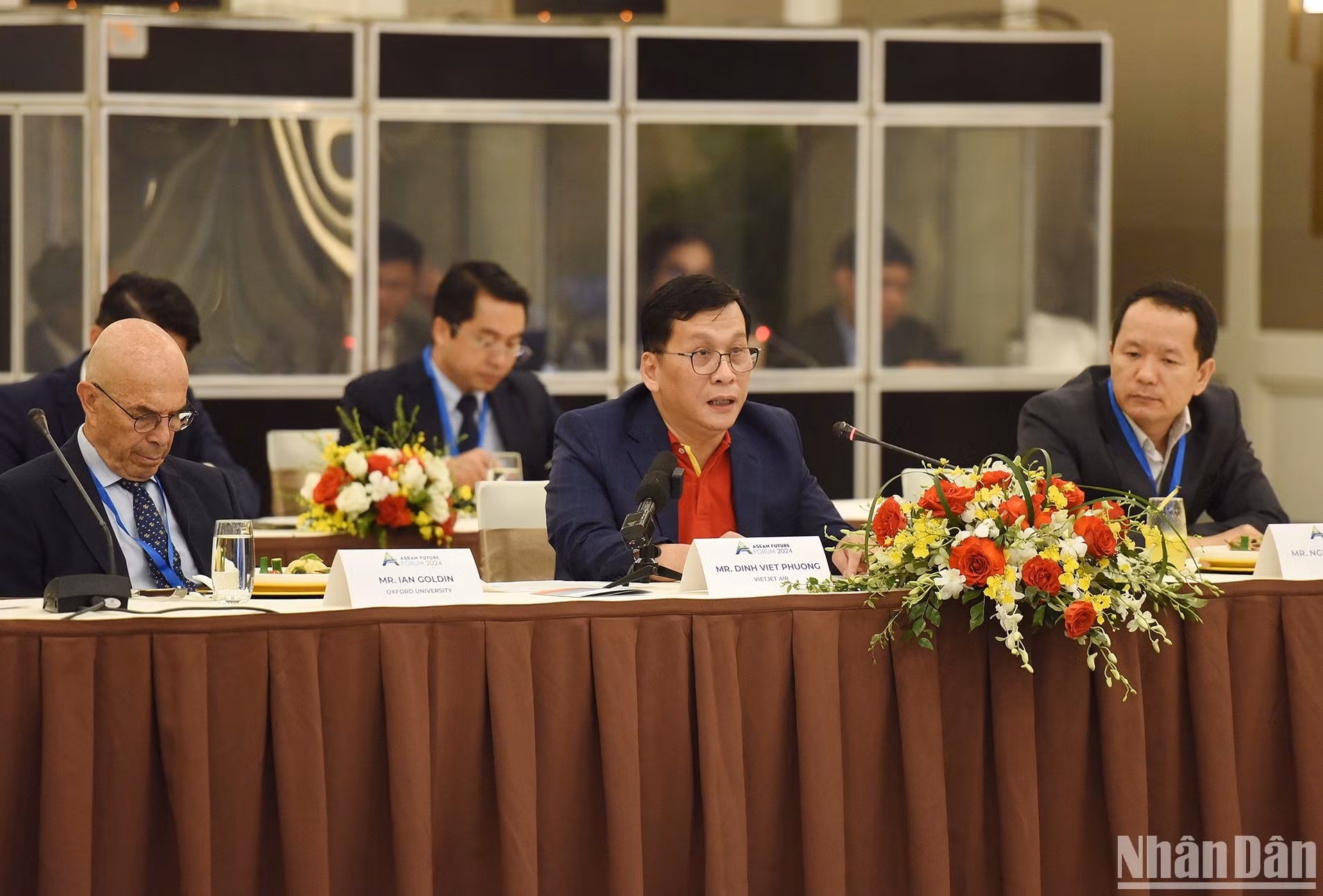 El director general de la aerolínea Vietjet Dinh Viet Phuong.