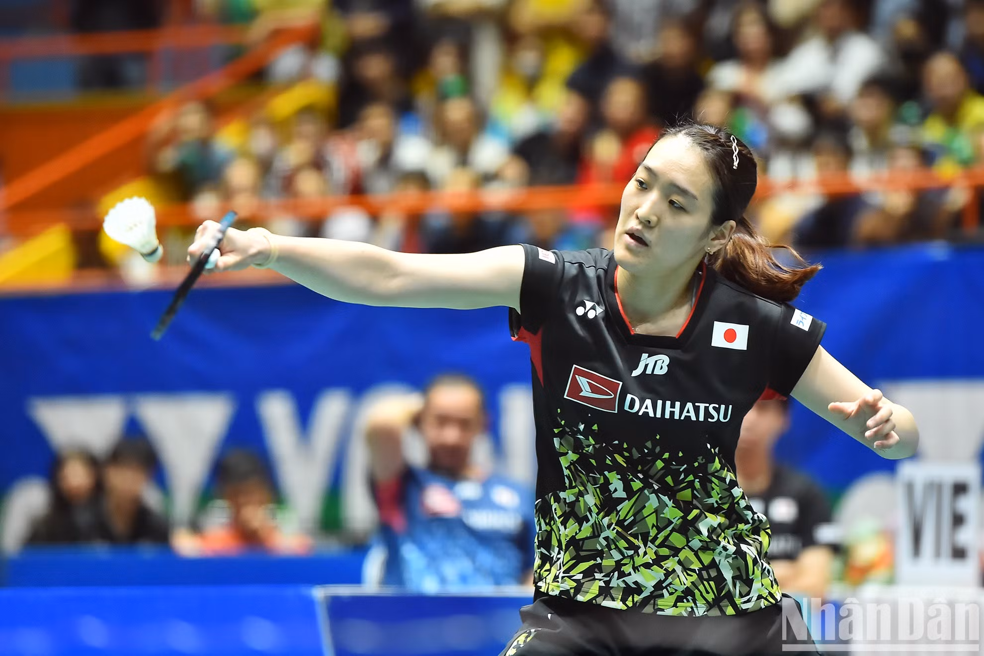 Asuka Takahashi se impuso en el segundo set con marcador de 21-15.