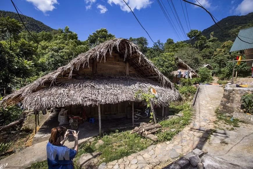 La casa de los Yao Tien en la aldea Sung.