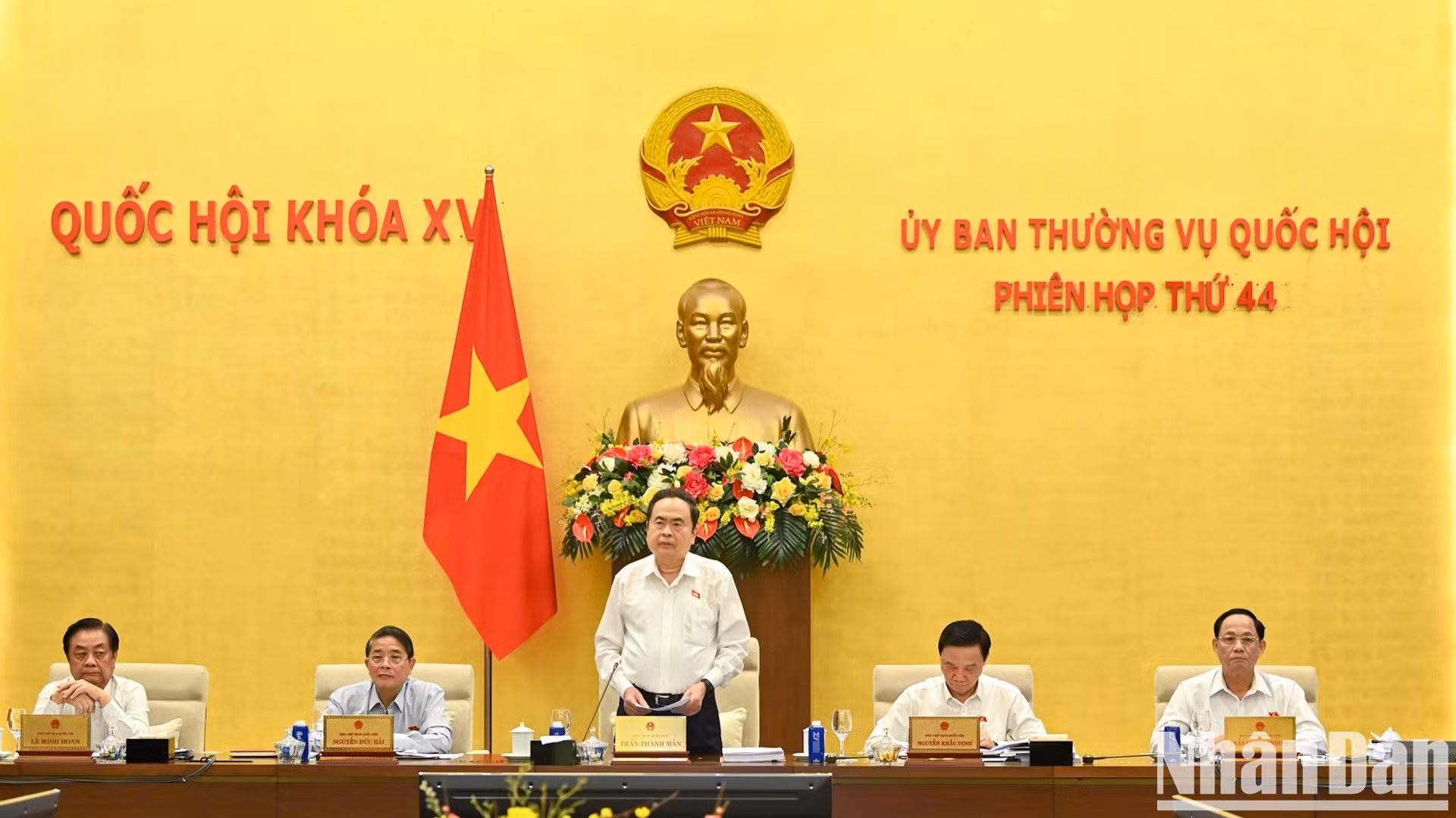 [Foto] Inauguran 44 reunión del Comité Permanente de Asamblea Nacional de Vietnam