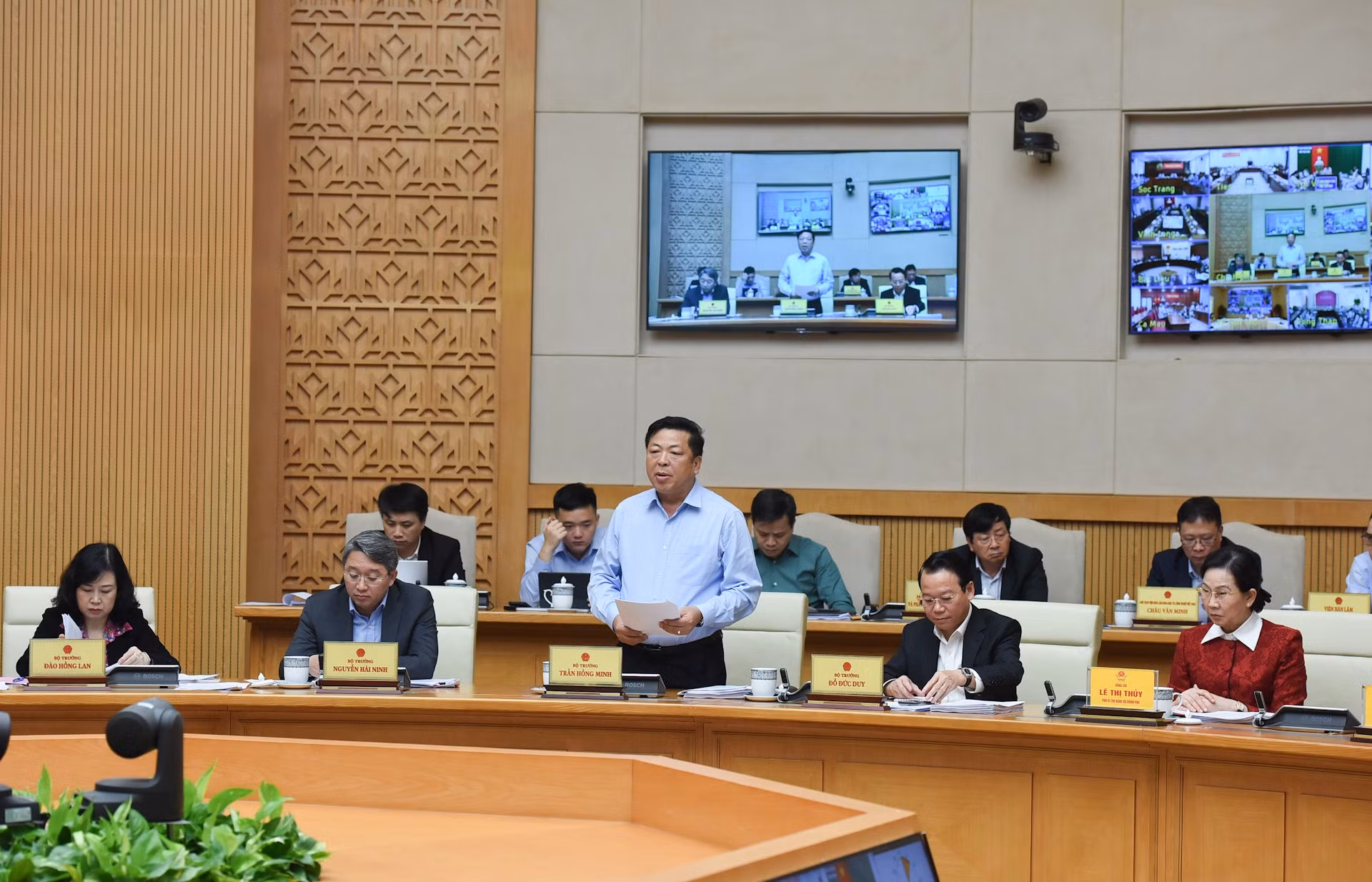 El ministro de Construcción, Tran Hong Minh.