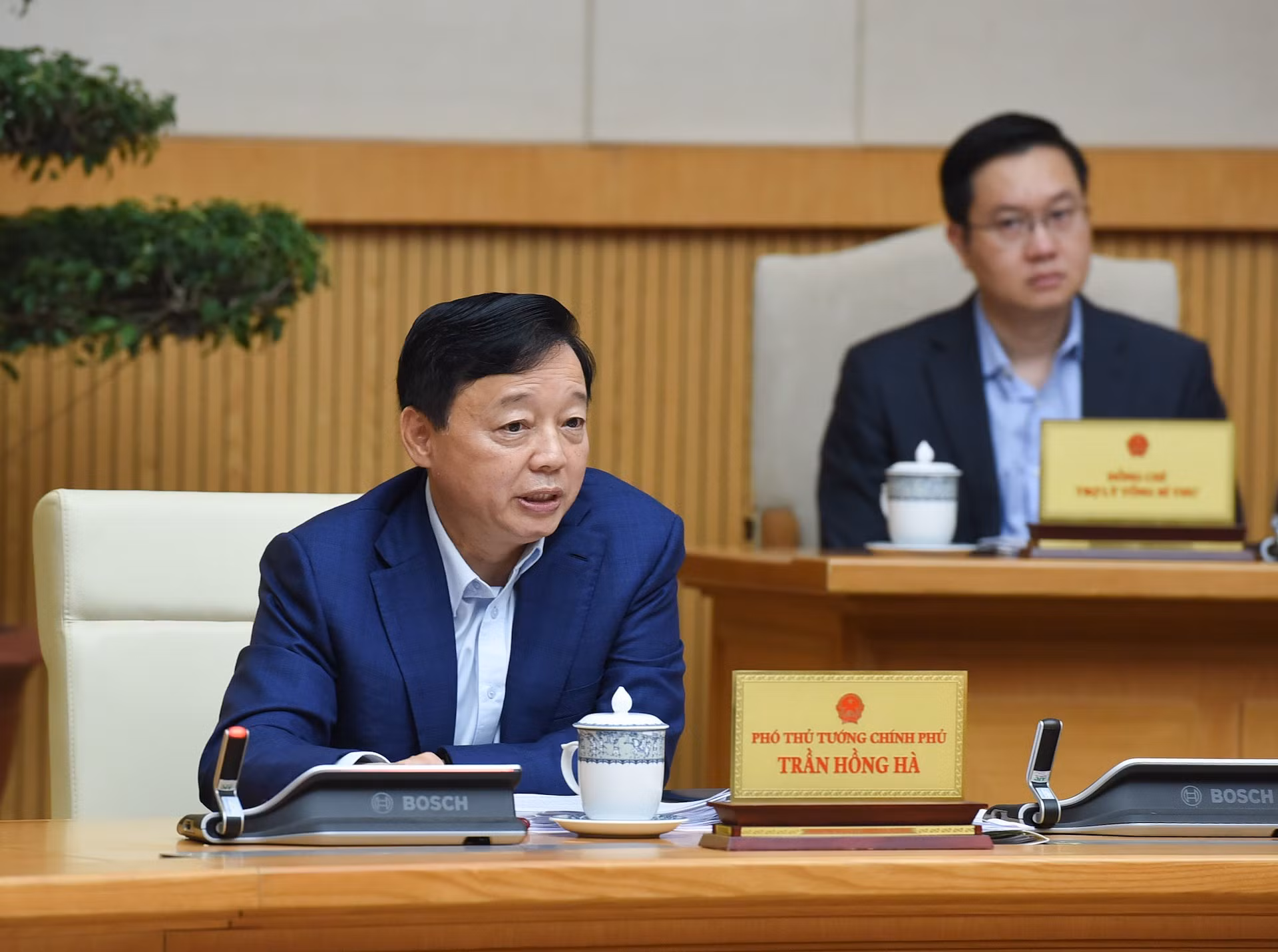 El vice primer ministro Tran Hong Ha.