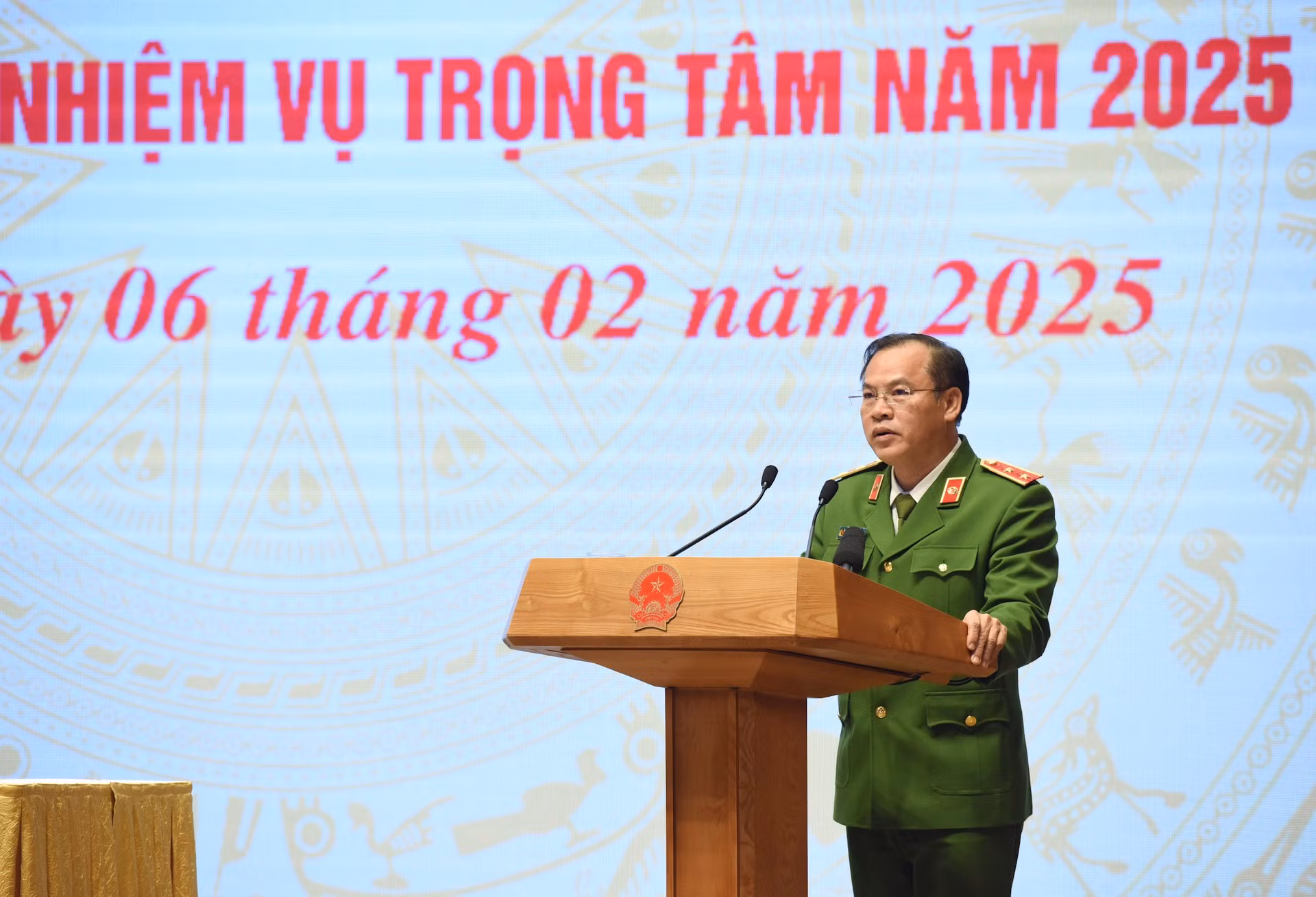 El viceministro de Seguridad Pública Nguyen Van Long.
