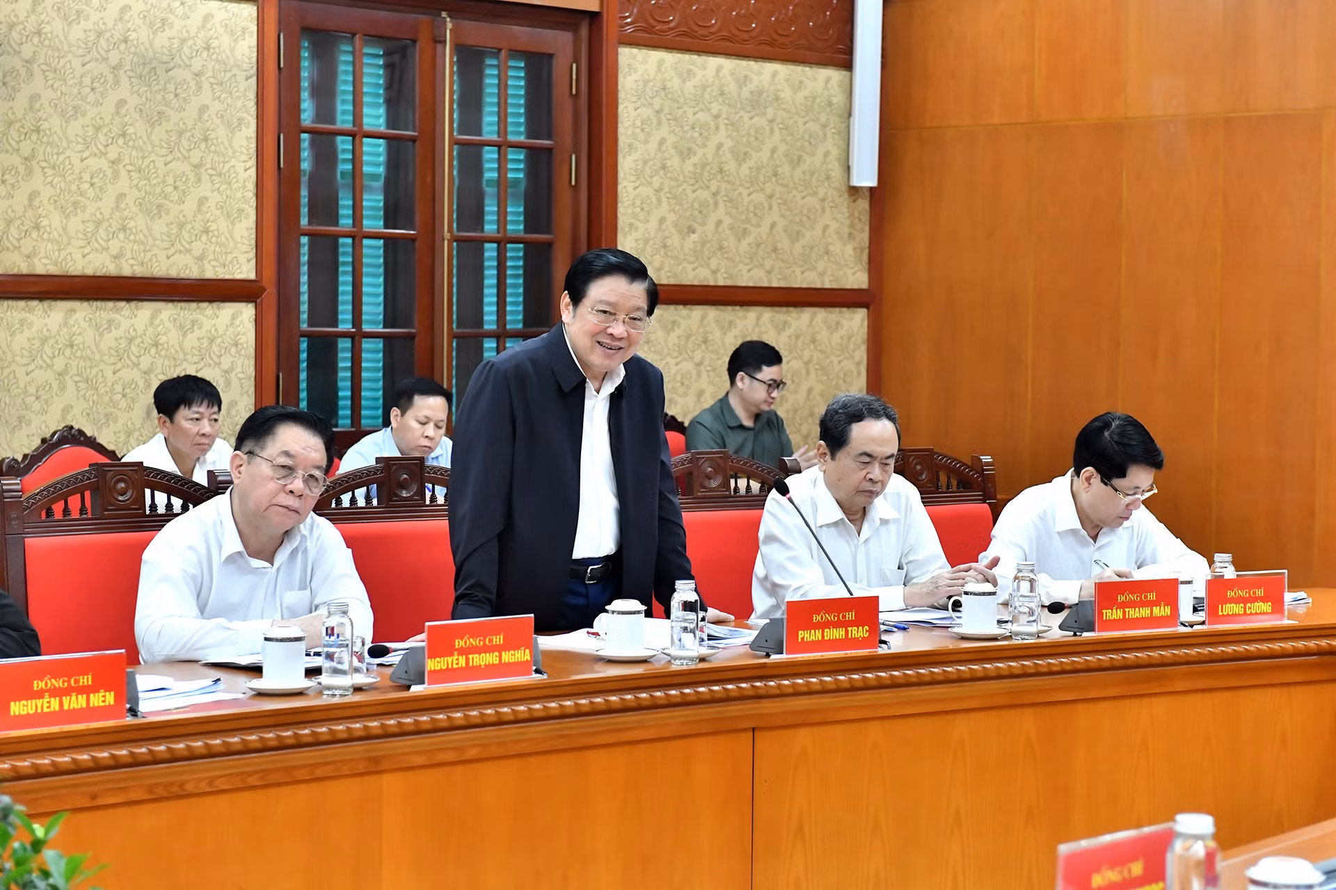 Phan Dinh Trac, miembro del Buró Político y del Secretariado del Comité Central del PCV y jefe de la Comisión de Asuntos Internos de ese comité.