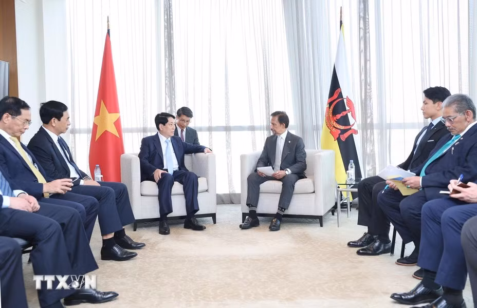 Los dos dirigentes se reúnen en el marco de su participación en la Semana de Alto Nivel del APEC 2024.