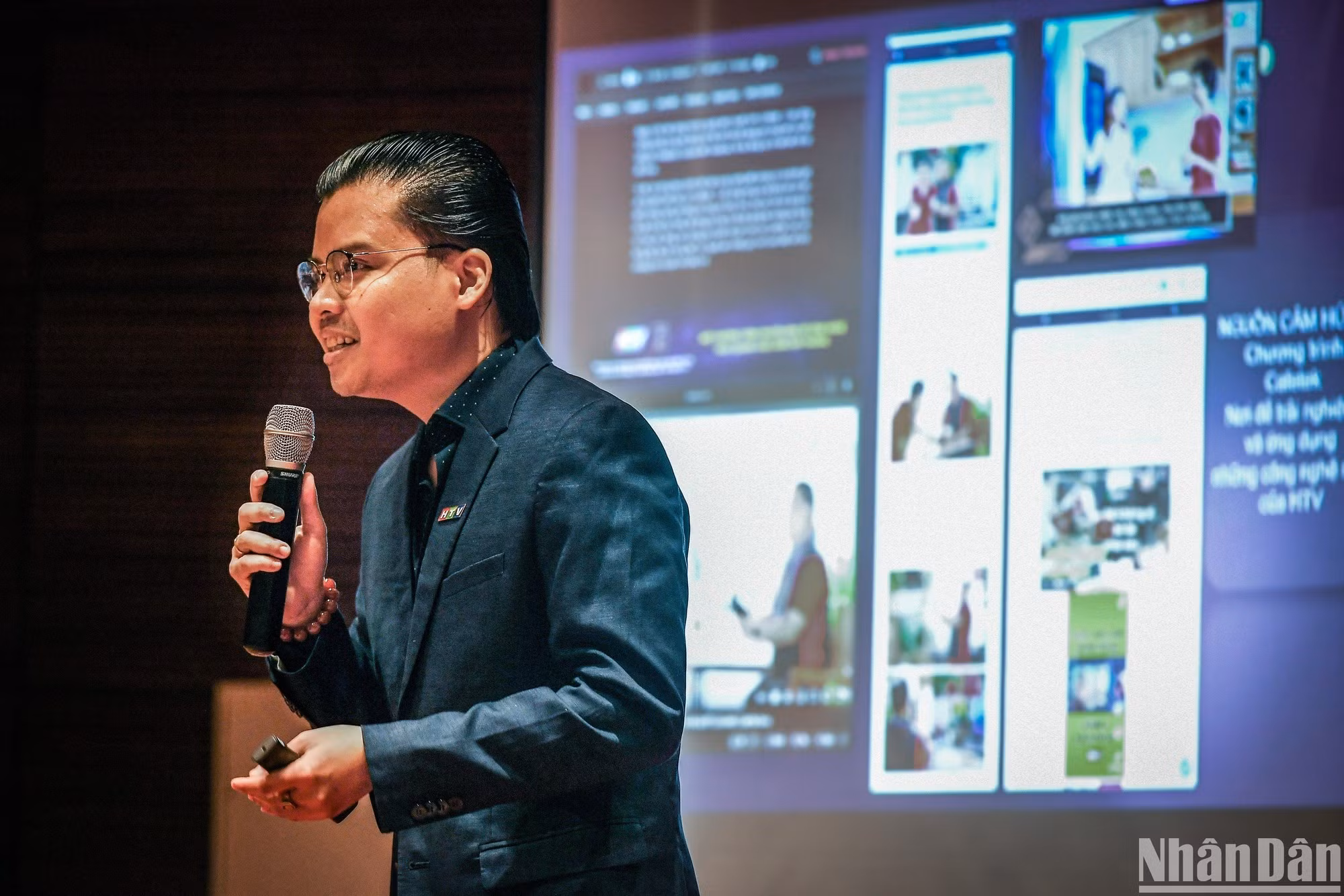 El periodista Ngo Tran Thinh comparte los resultados de un empleo piloto de ChatGPT en la creación de contenidos en su lugar de trabajo, la Televisión de Ciudad Ho Chi Minh. El periodista Ngo Tran Thinh comparte los resultados de un empleo piloto de ChatGPT en la creación de contenidos en su lugar de trabajo, la Televisión de Ciudad Ho Chi Minh.