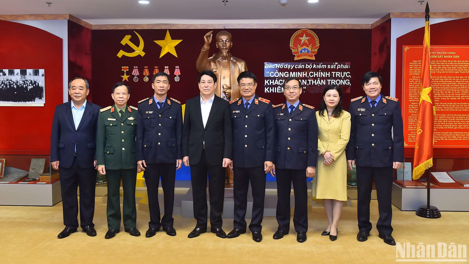 [Foto] Presidente de Vietnam sostiene encuentro con Fiscalía Popular Suprema
