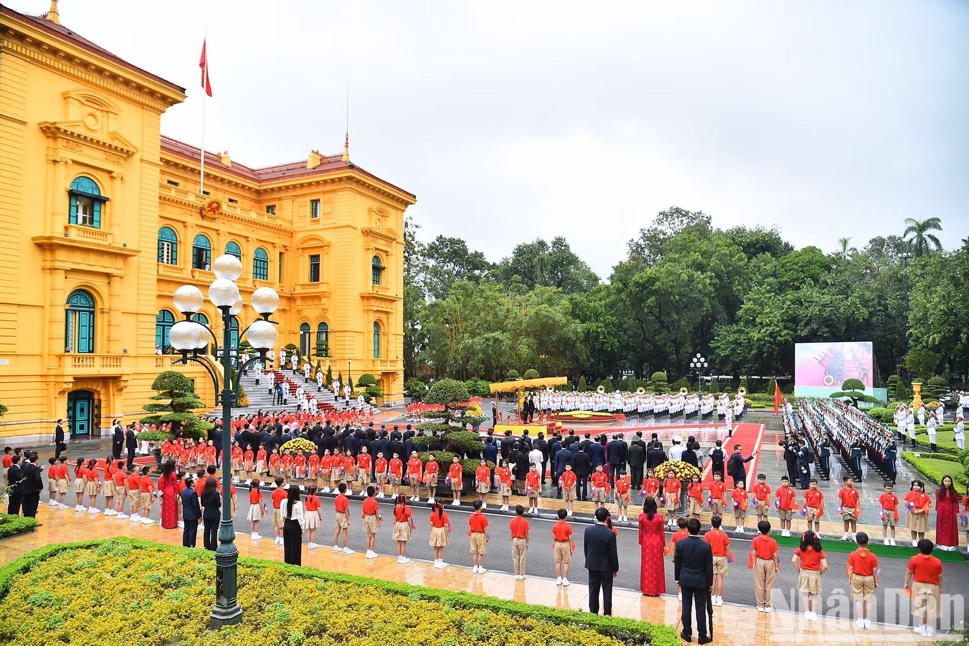 Panorama del acto.