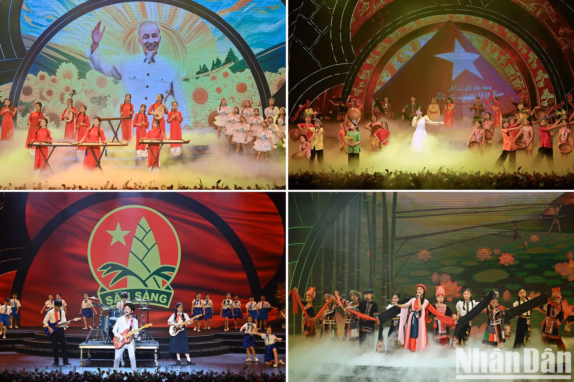 Actuaciones artísticas en la ceremonia.