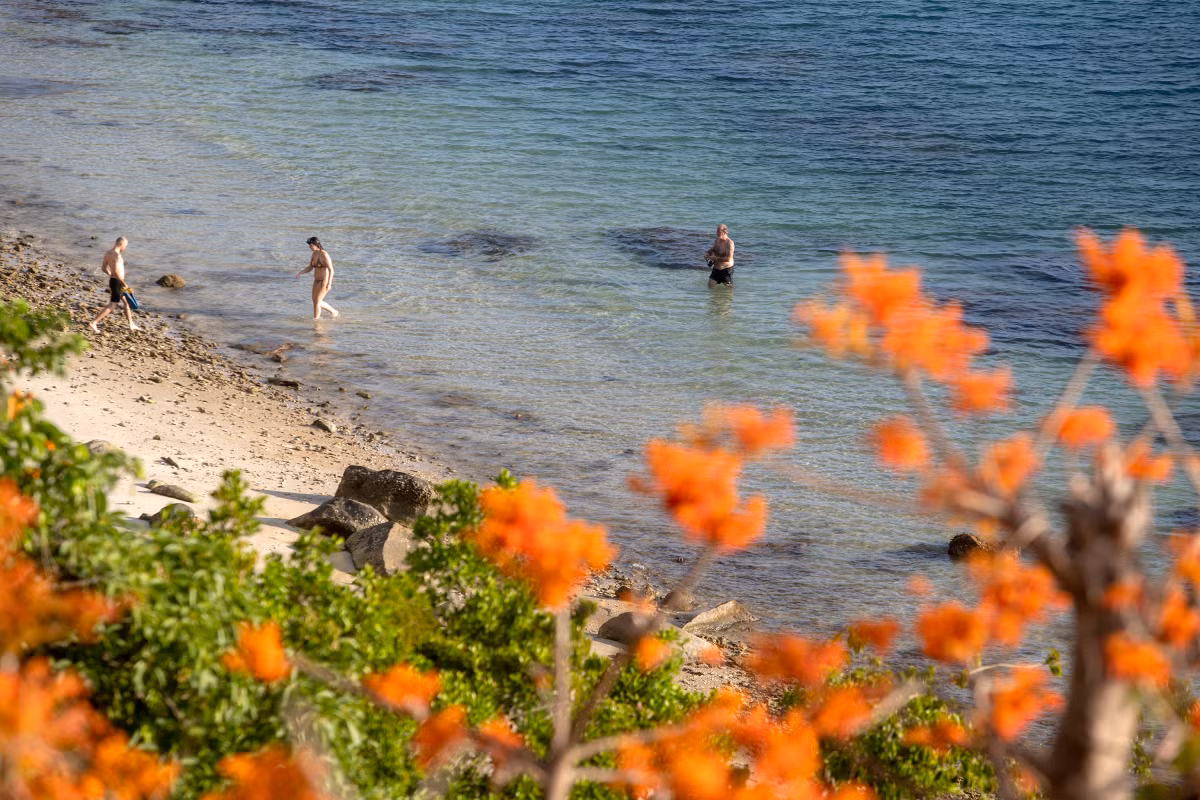 La playa de Xep es preferida por los visitantes a Cu Lao Cham.