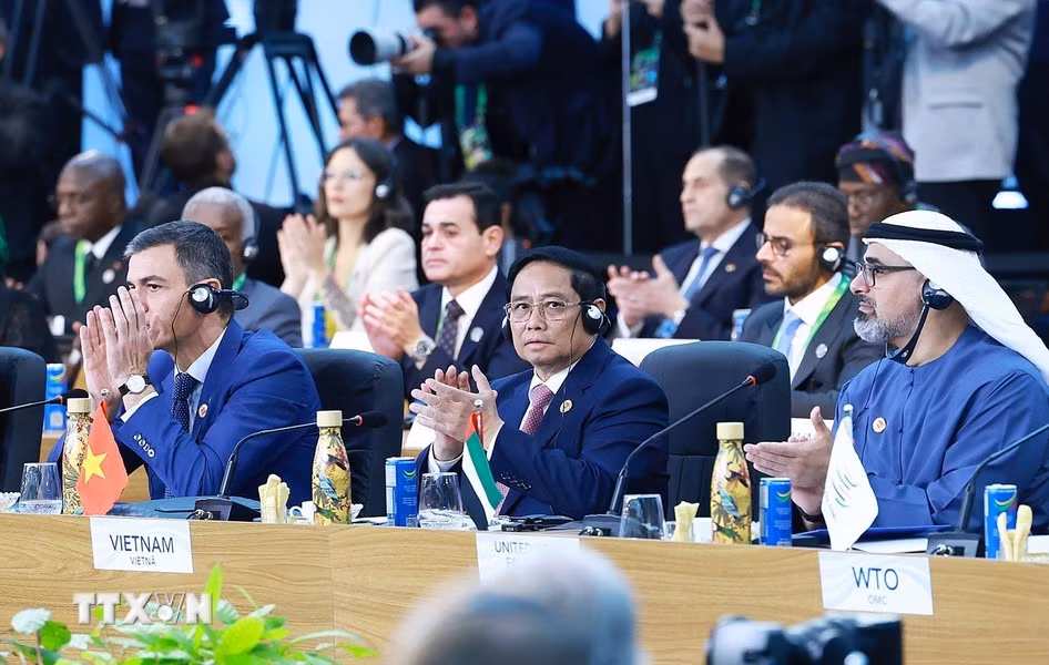 El jefe de Gobierno vietnamita en la cita. El jefe de Gobierno vietnamita en la cita.