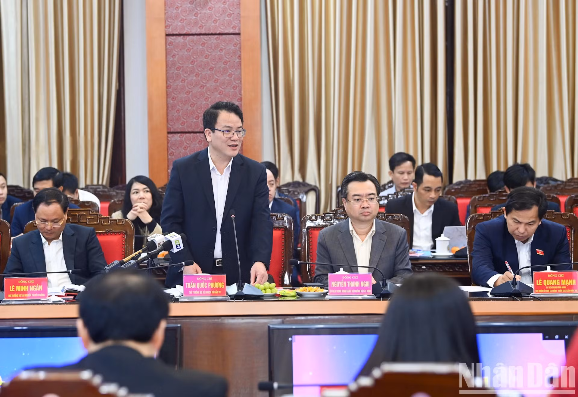 El viceministro de Planificación e Inversión Tran Quoc Phuong.