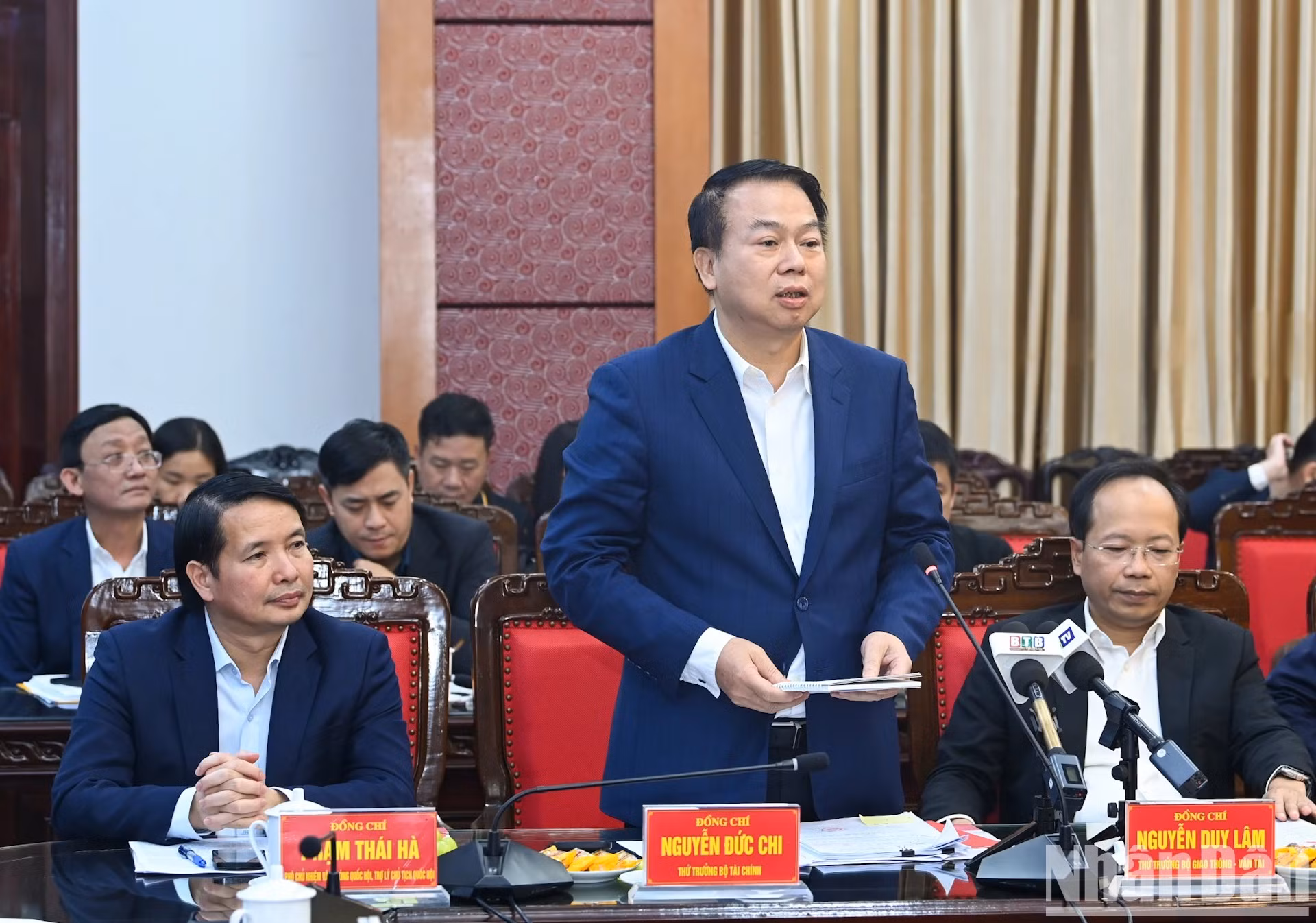 El viceministro de Finanzas Nguyen Duc Chi.