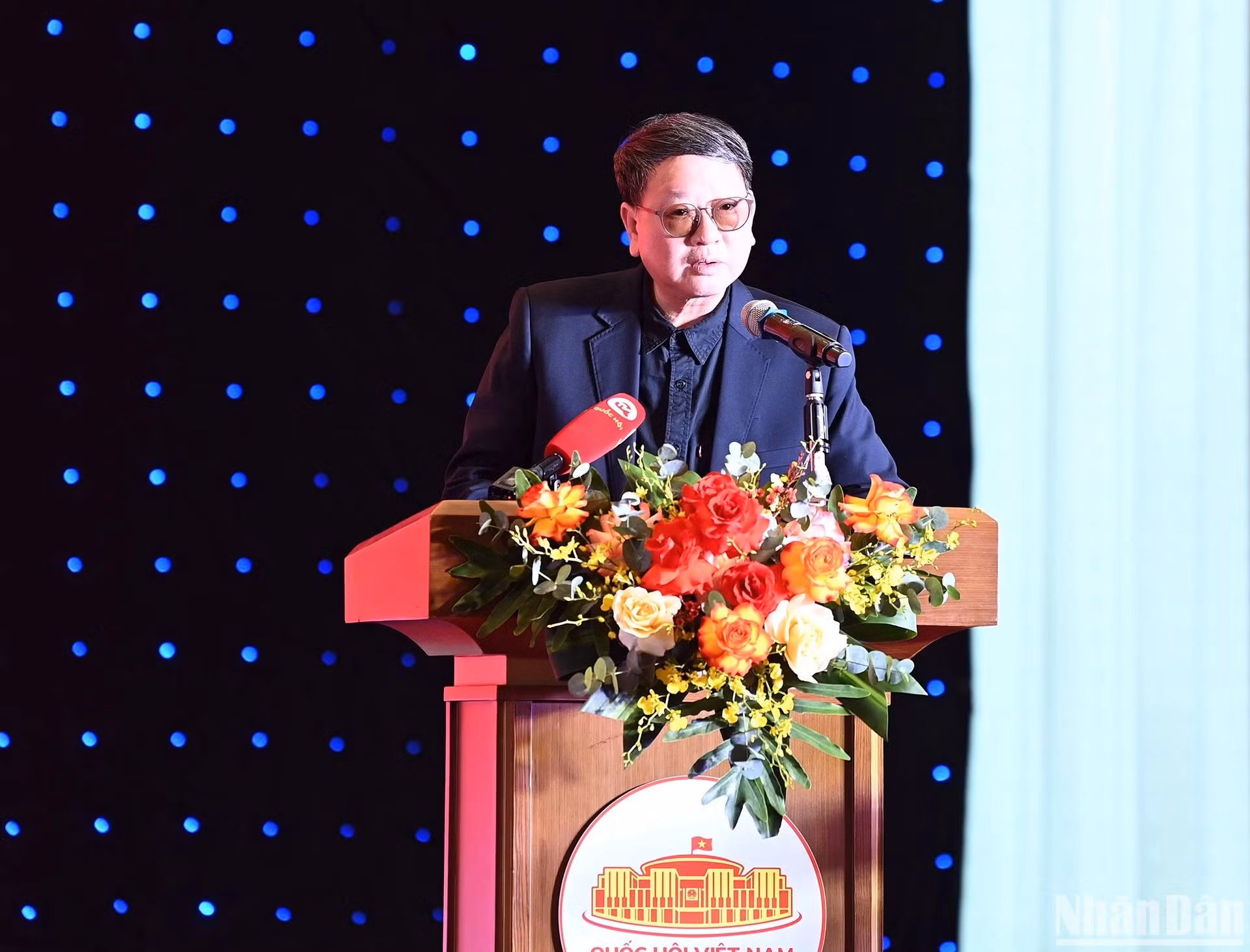 El presidente de la Asociación de Compositores de Vietnam, Duc Trinh.