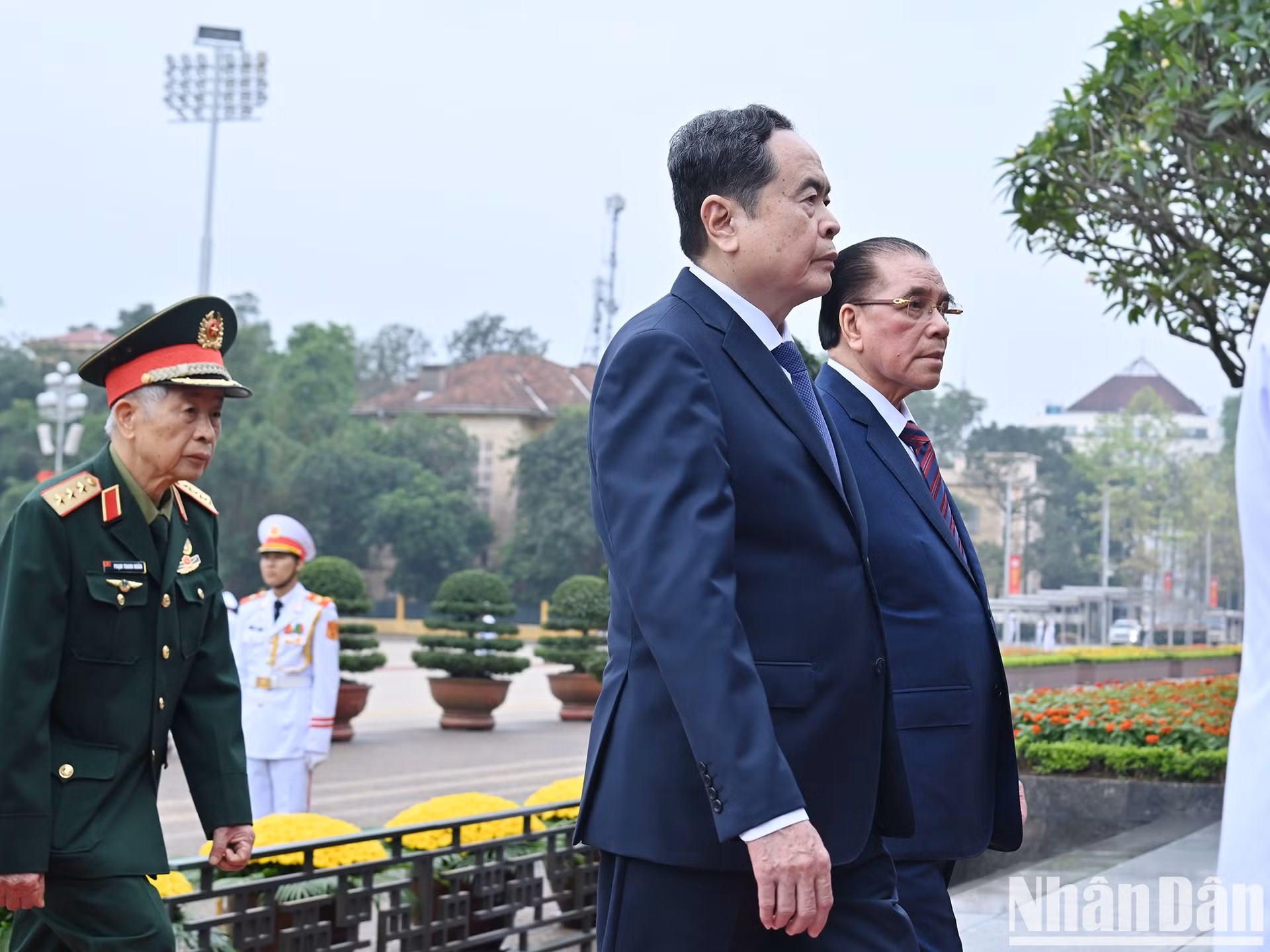 El presidente de la Asamblea Nacional, Tran Thanh Man.