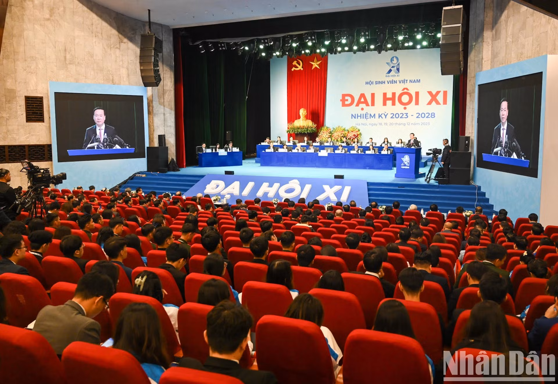 Panorama de la ceremonia.