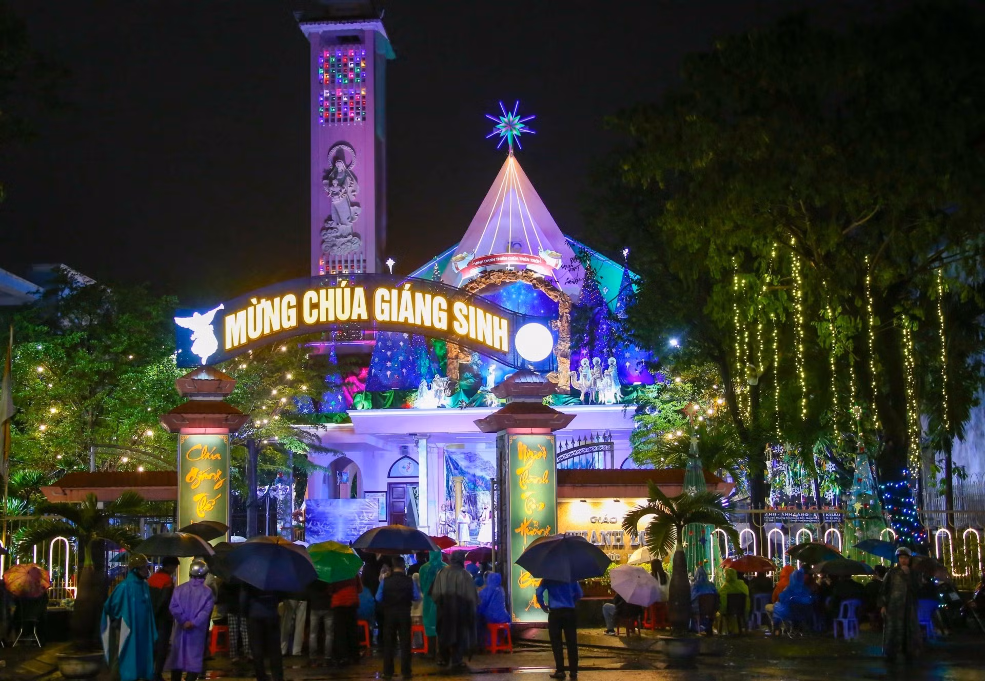 La Iglesia de la Parroquia de Thanh Duc, en la central ciudad de Da Nang.