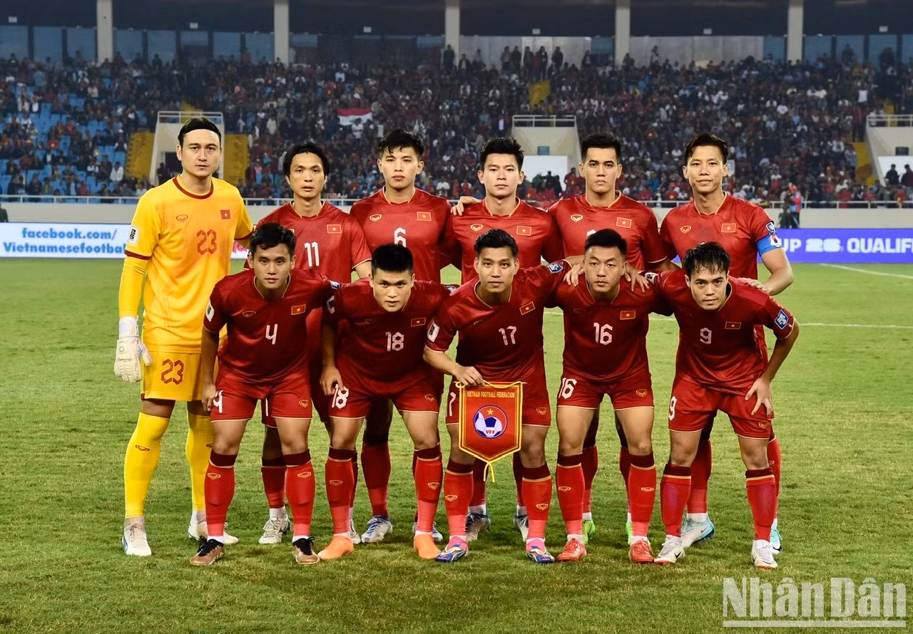 La alineación titular de los vietnamitas.