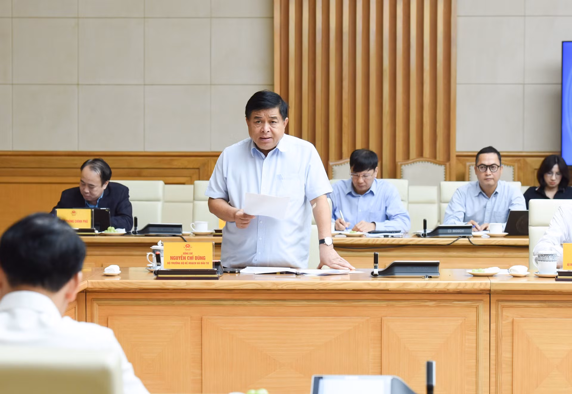 El ministro de Planificación e Inversión, Nguyen Chi Dung.
