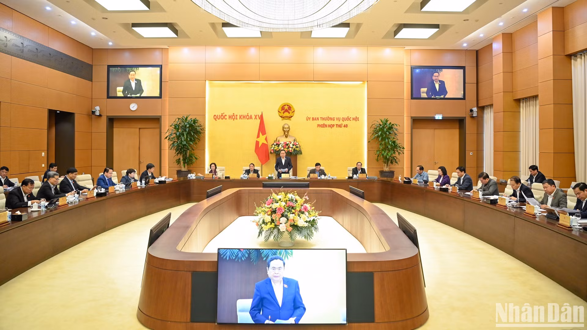 [Foto] Inauguran 40 reunión del Comité Permanente de Asamblea Nacional de Vietnam