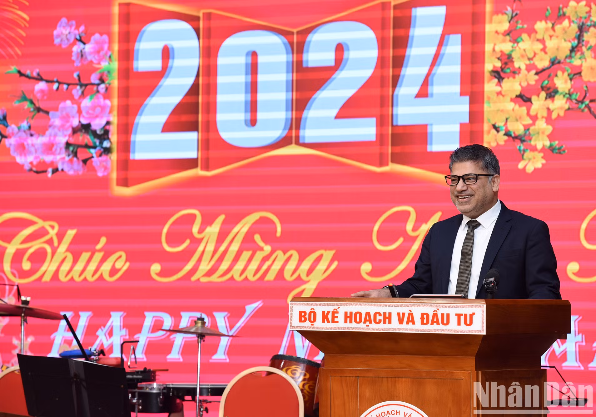 El director de AstraZeneca Vietnam, Nitin Kapoor.