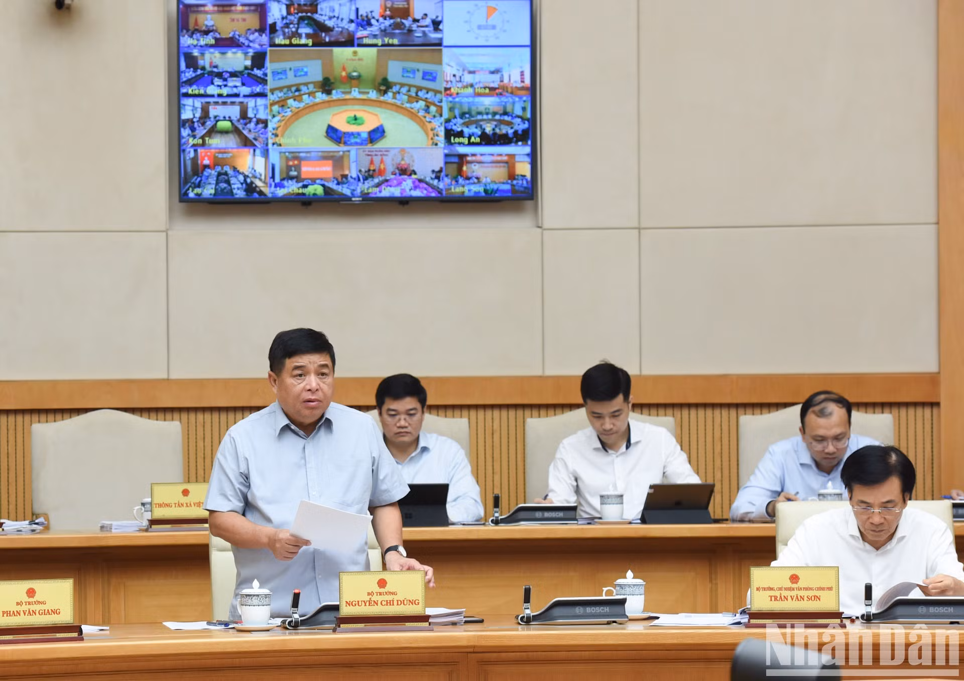 El ministro de Planificación e Inversión, Nguyen Chi Dung.