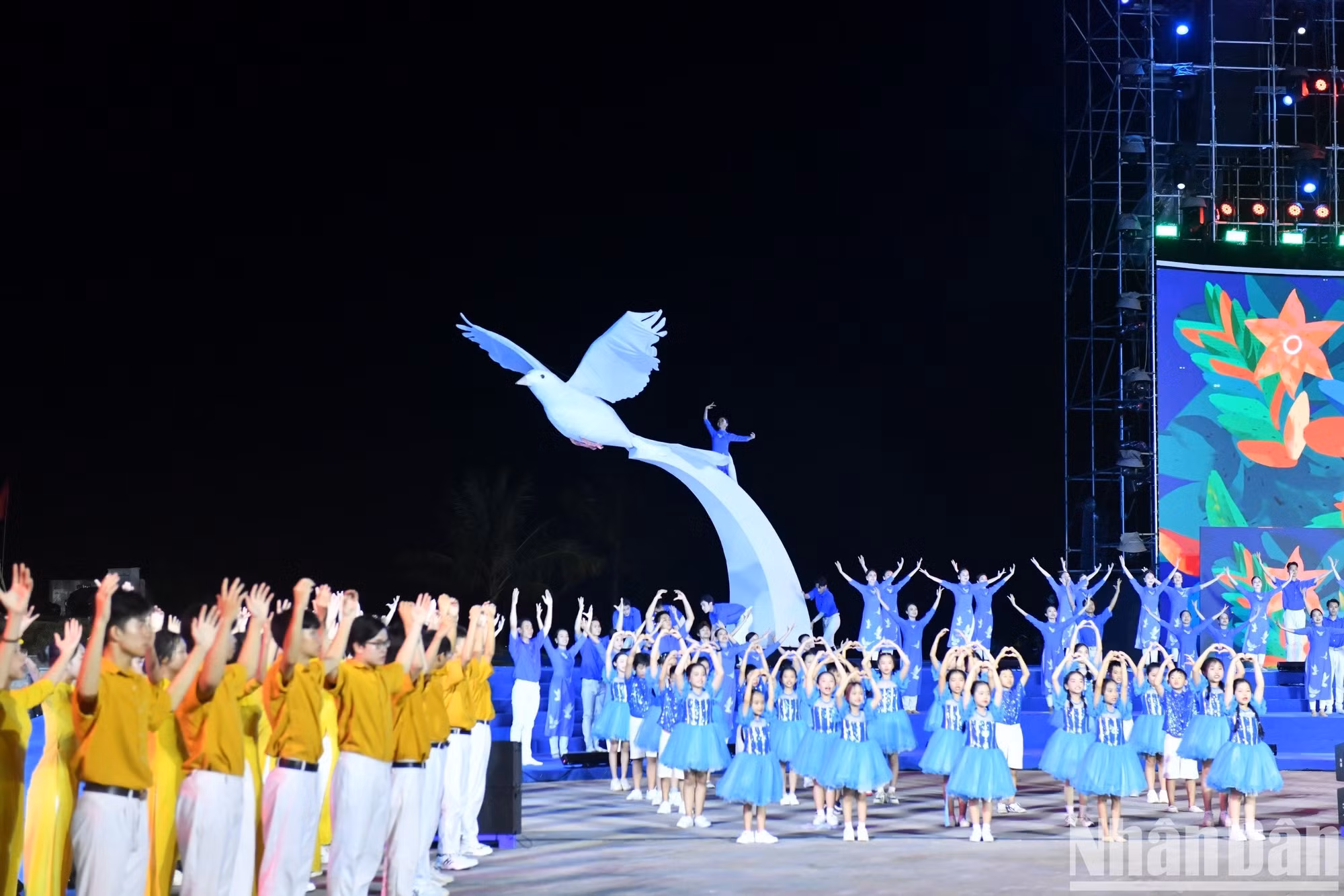 [Foto] Impresionante inauguración del “Festival por la Paz 2024”