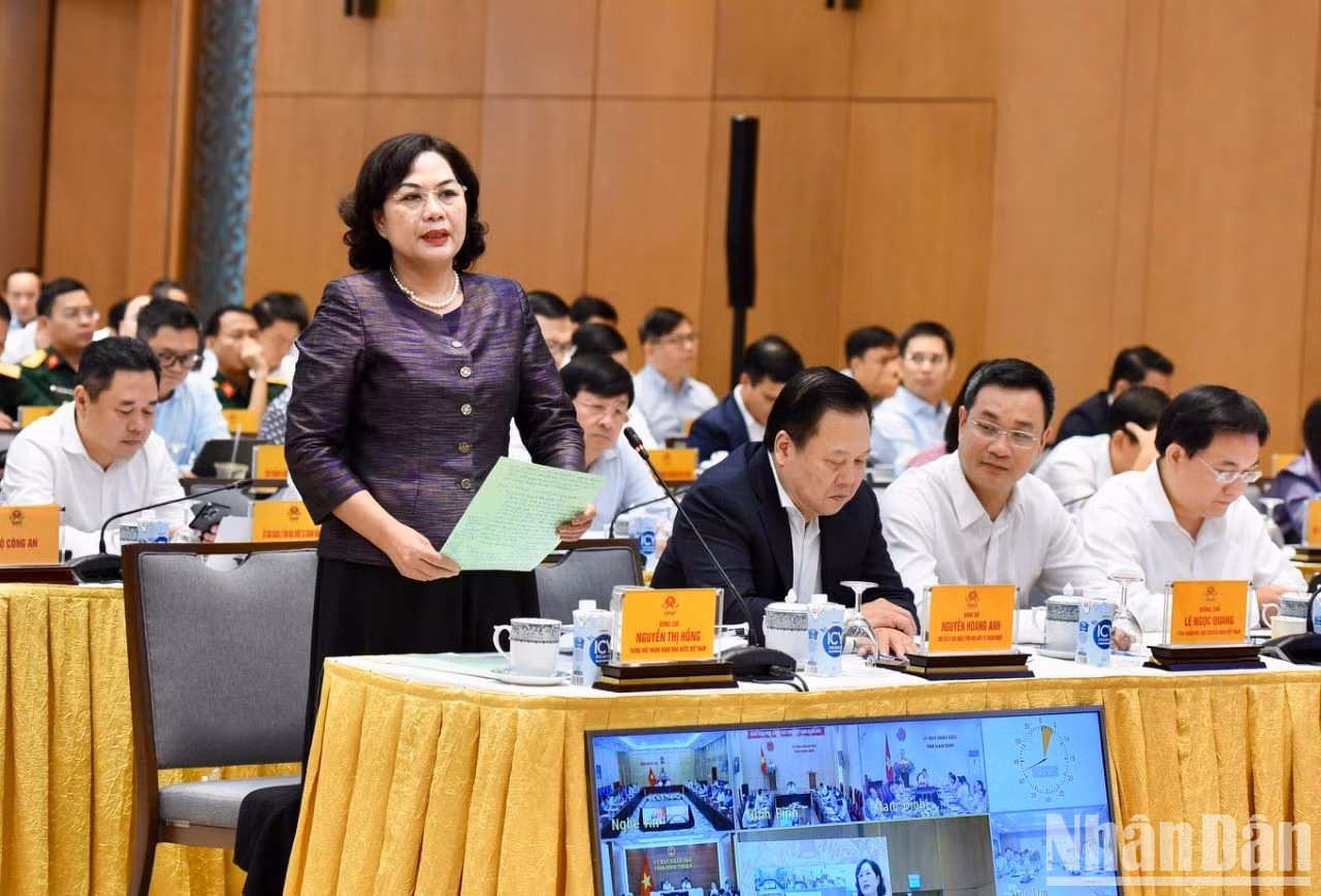 La gobernadora del Banco Estatal de Vietnam, Nguyen Thi Hong.