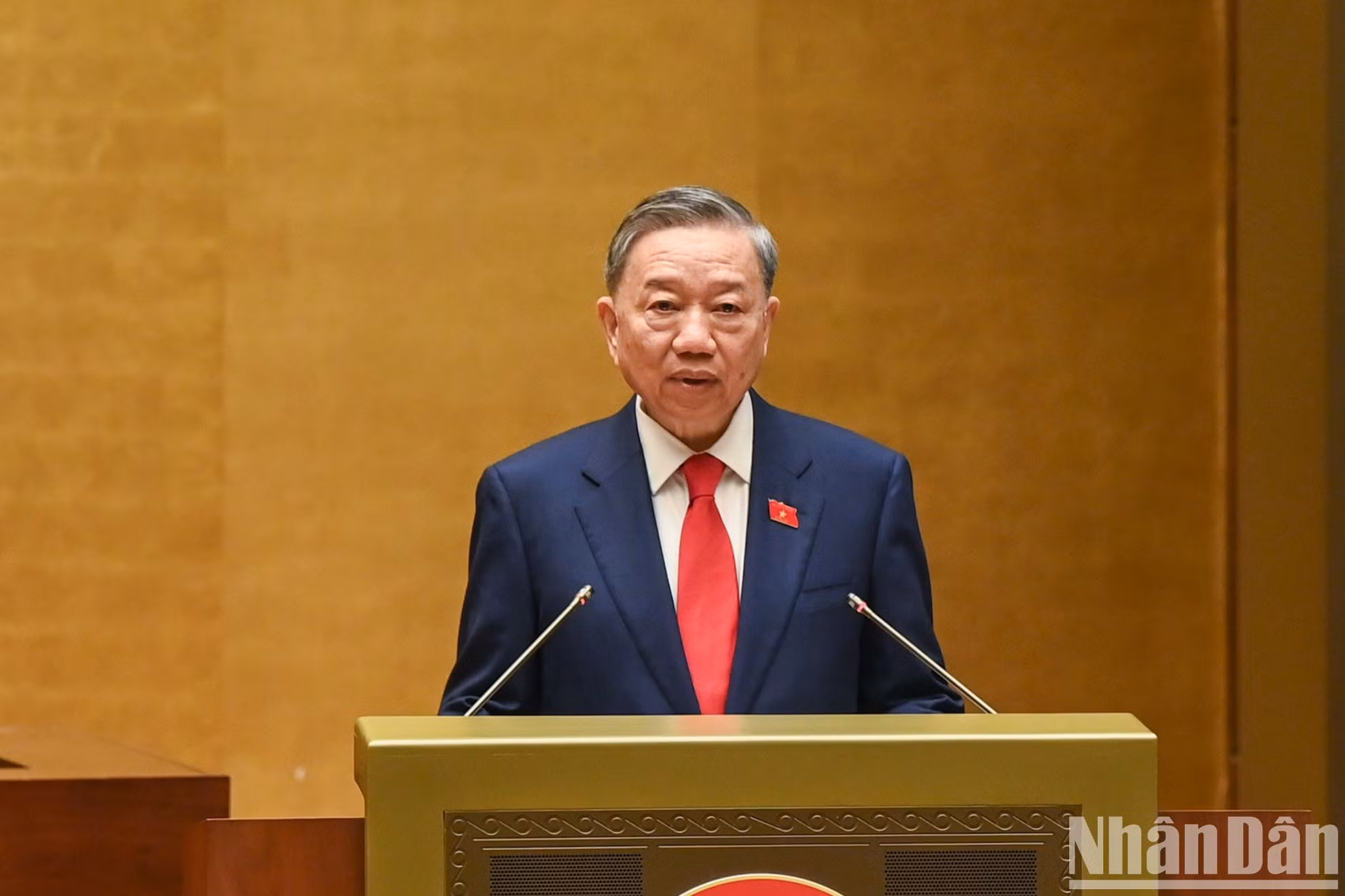 El presidente vietnamita, To Lam.