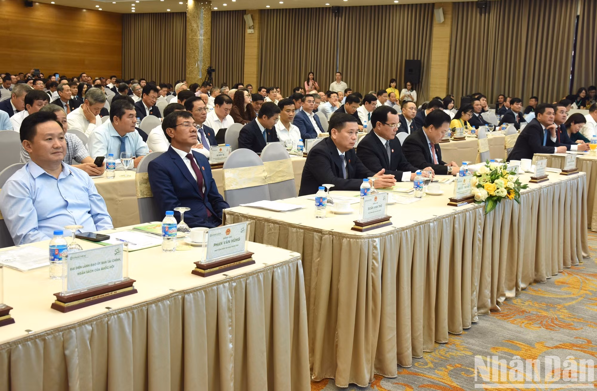 Delegados en el evento.