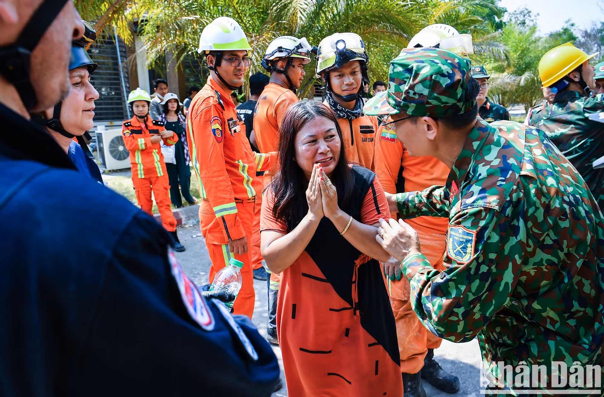 El pueblo de Myanmar expresa su agradecimiento sincero a las fuerzas de rescate vietnamitas