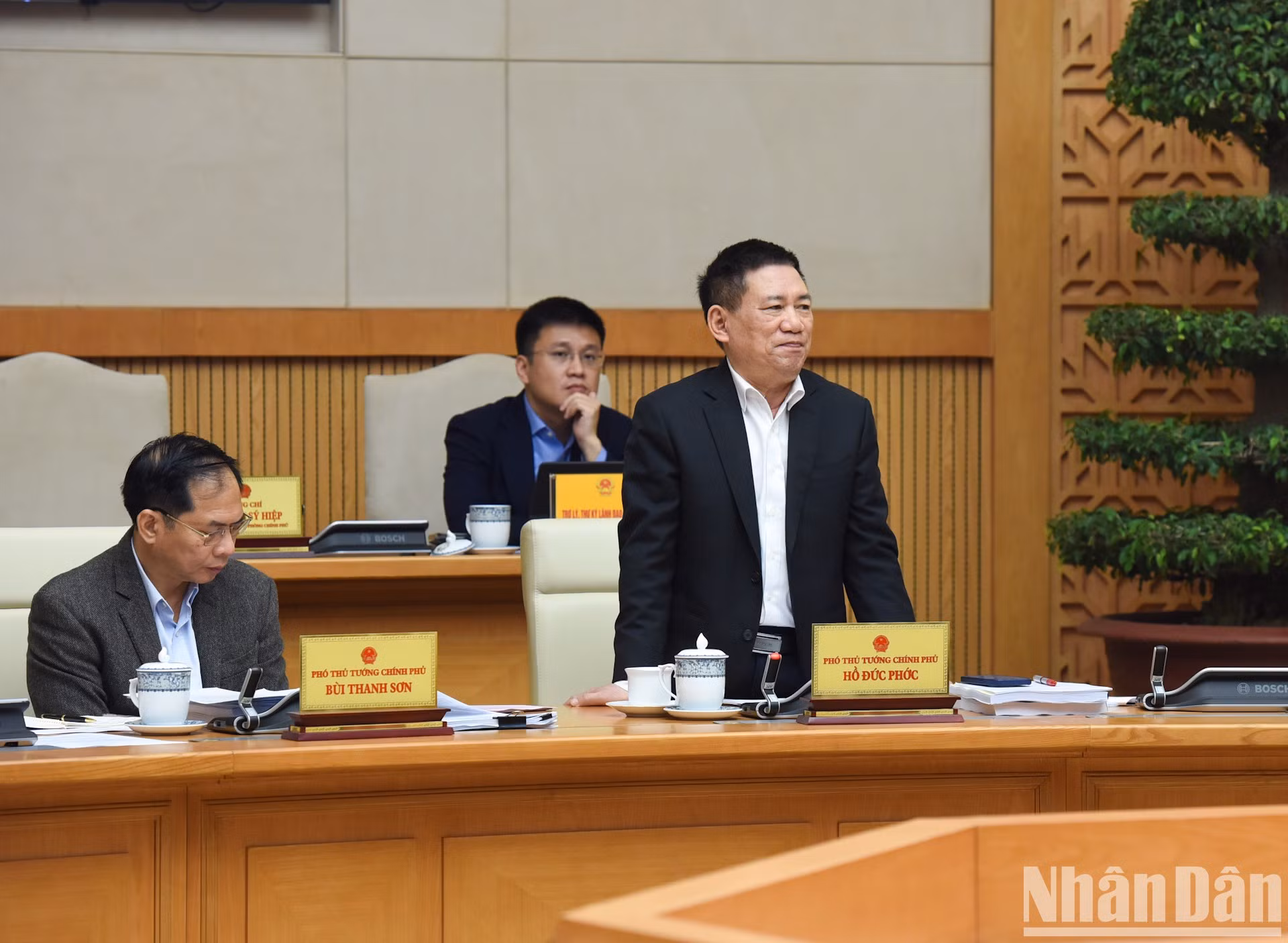El viceprimer ministro Ho Duc Phoc.